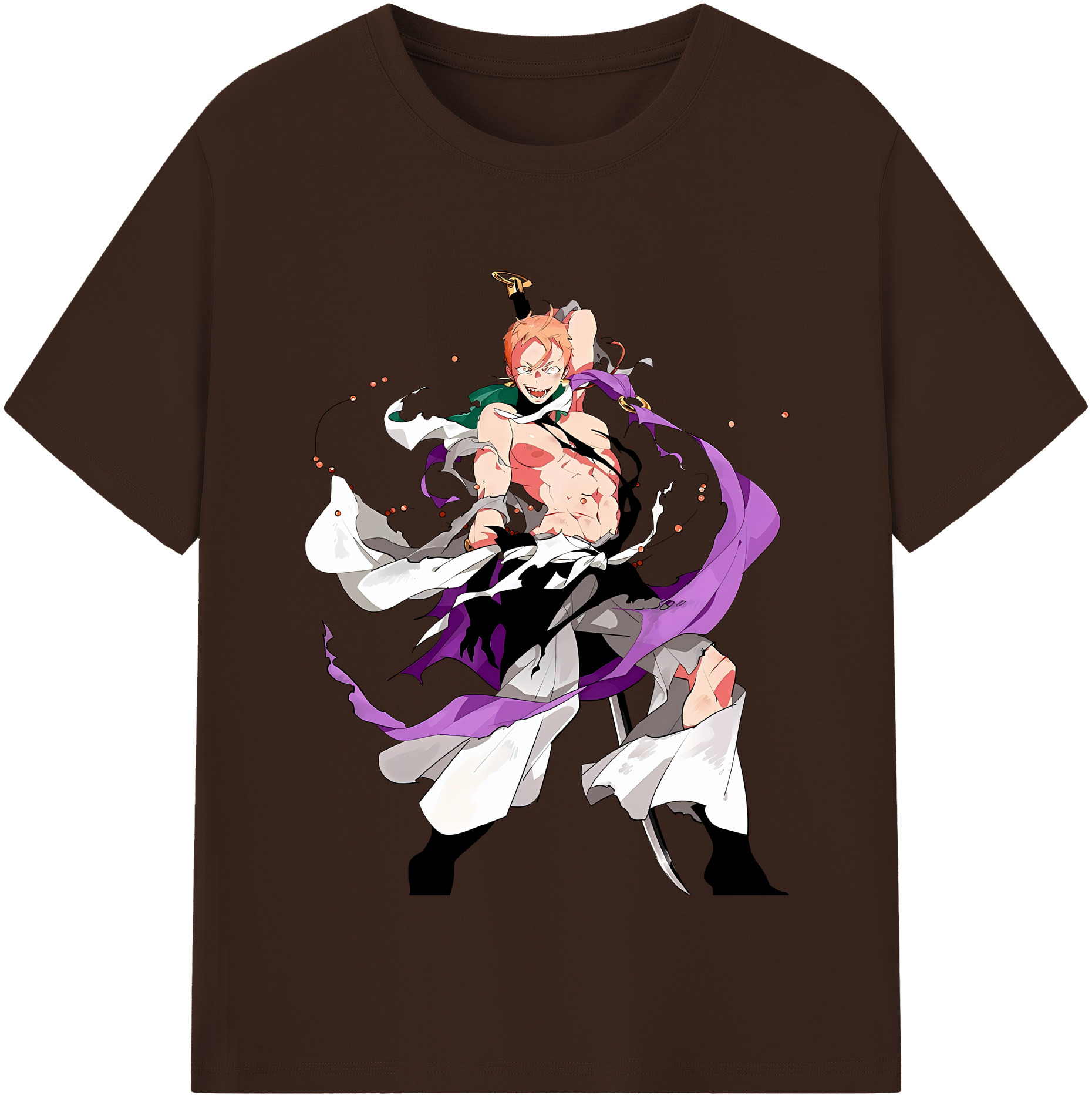 （画像用） 刀剣乱舞 Touken Ranbu 綿100％半袖Tシャツ（フロントプリント）