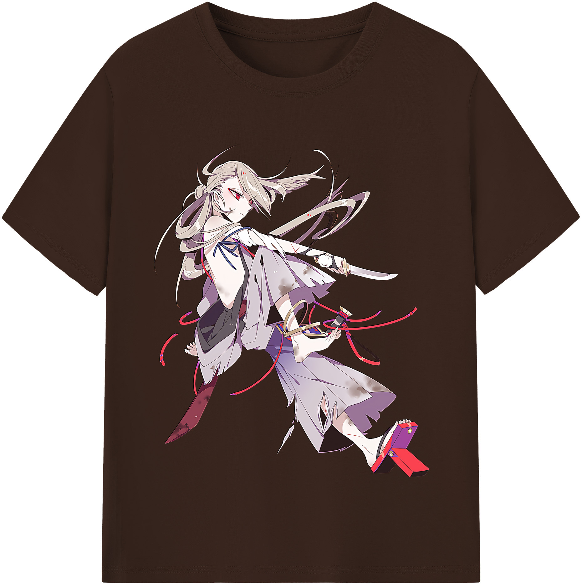 （画像用） 刀剣乱舞 Touken Ranbu 綿100％半袖Tシャツ（フロントプリント）