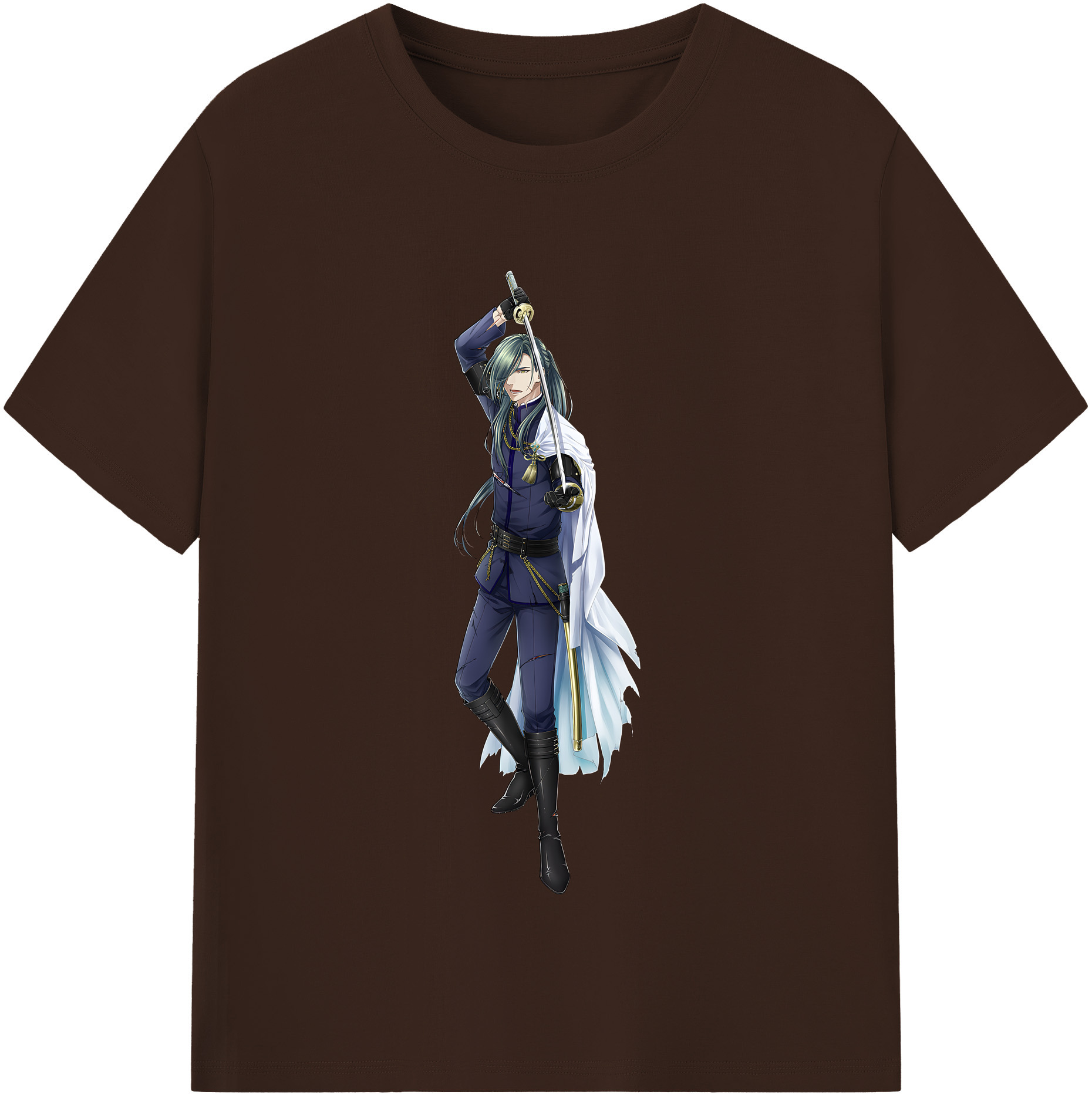 （画像用） 刀剣乱舞 Touken Ranbu 綿100％半袖Tシャツ（フロントプリント）