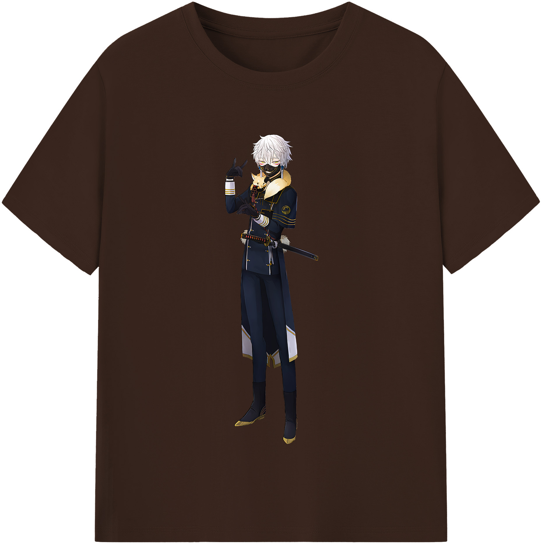 （画像用） 刀剣乱舞 Touken Ranbu 綿100％半袖Tシャツ（フロントプリント）