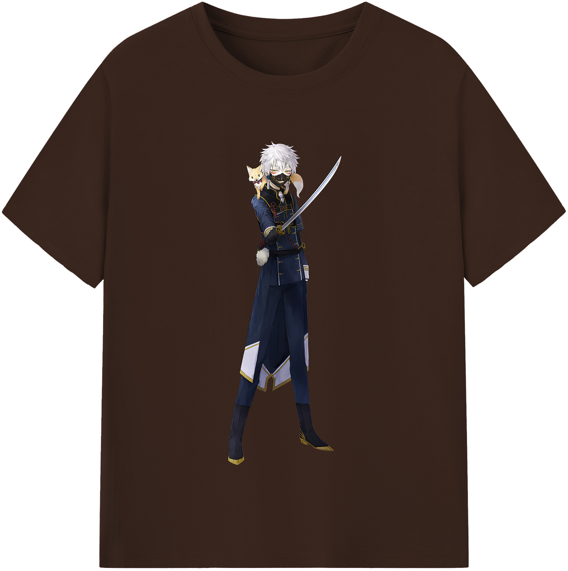 （画像用） 刀剣乱舞 Touken Ranbu 綿100％半袖Tシャツ（フロントプリント）