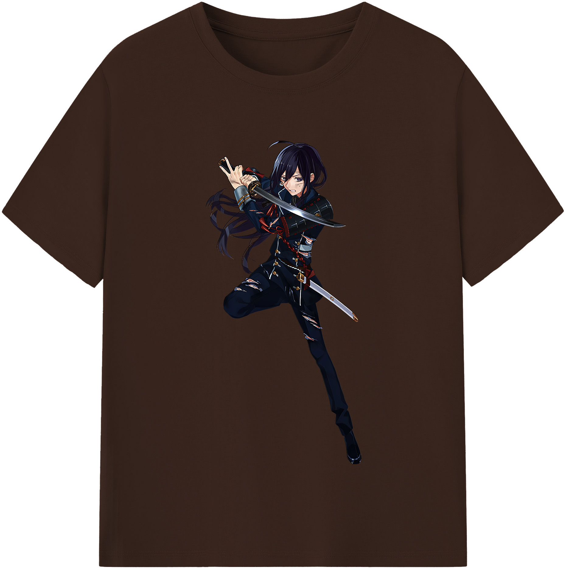 （画像用） 刀剣乱舞 Touken Ranbu 綿100％半袖Tシャツ（フロントプリント）