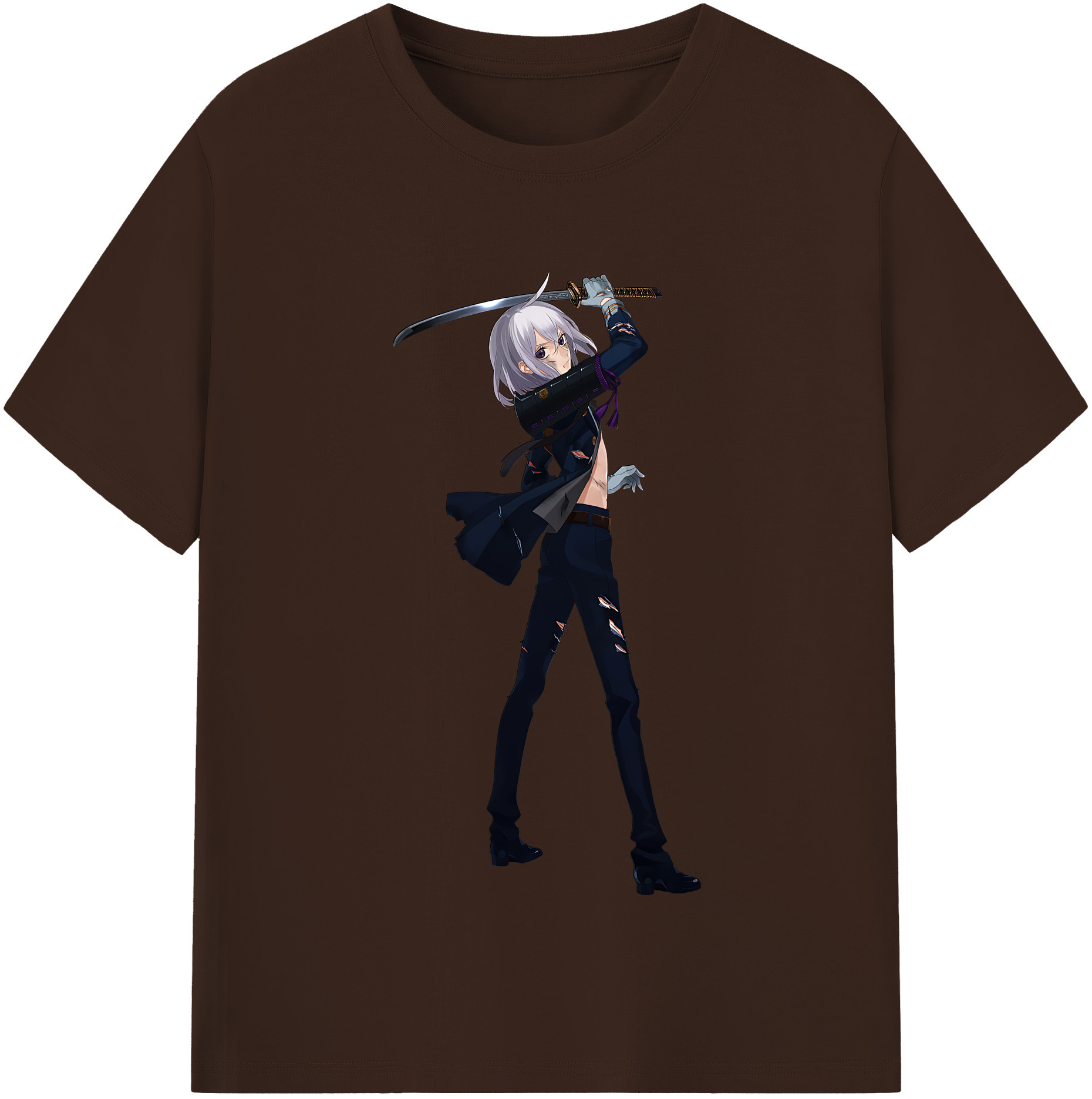 （画像用） 刀剣乱舞 Touken Ranbu 綿100％半袖Tシャツ（フロントプリント）