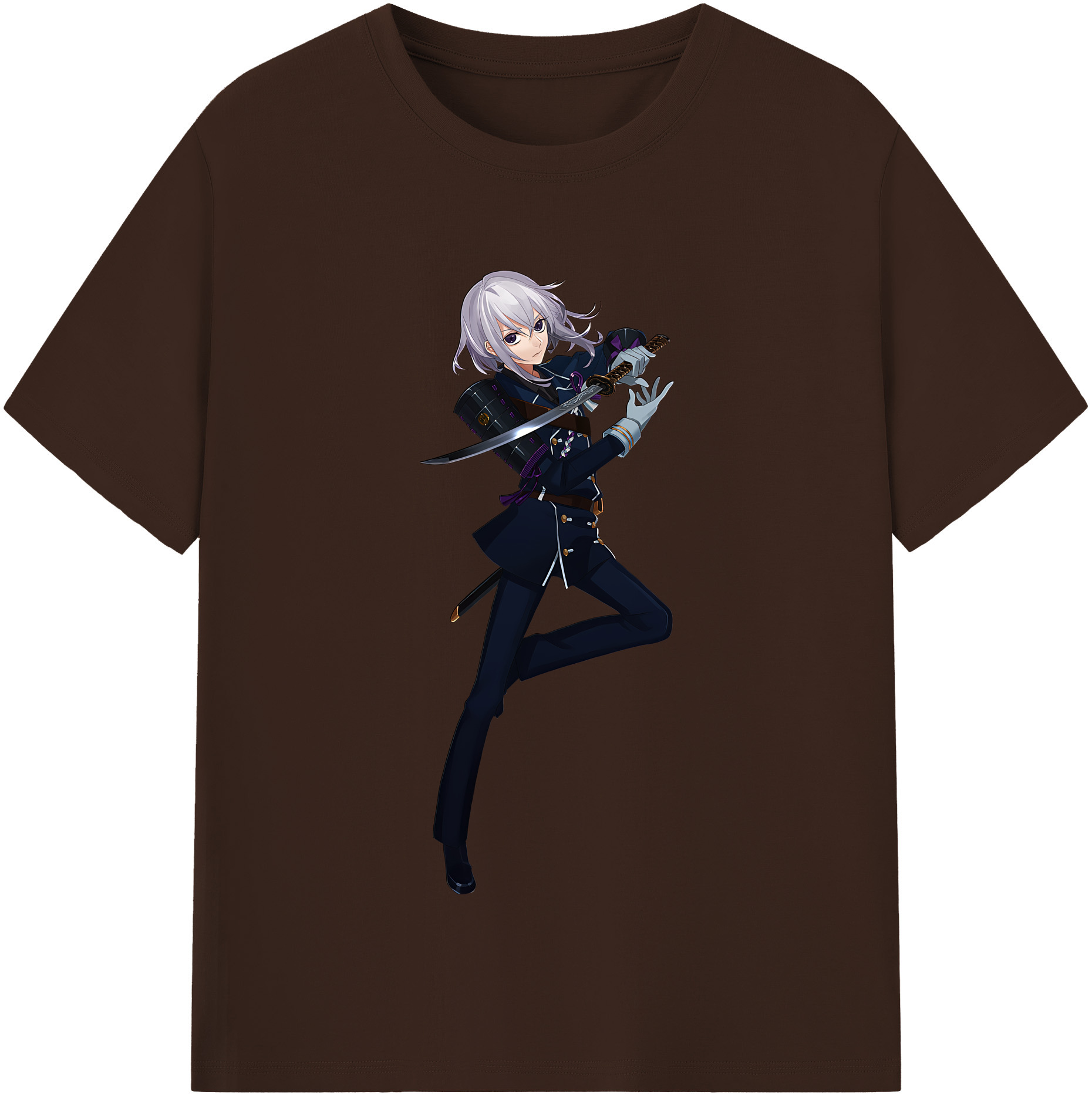（画像用） 刀剣乱舞 Touken Ranbu 綿100％半袖Tシャツ（フロントプリント）