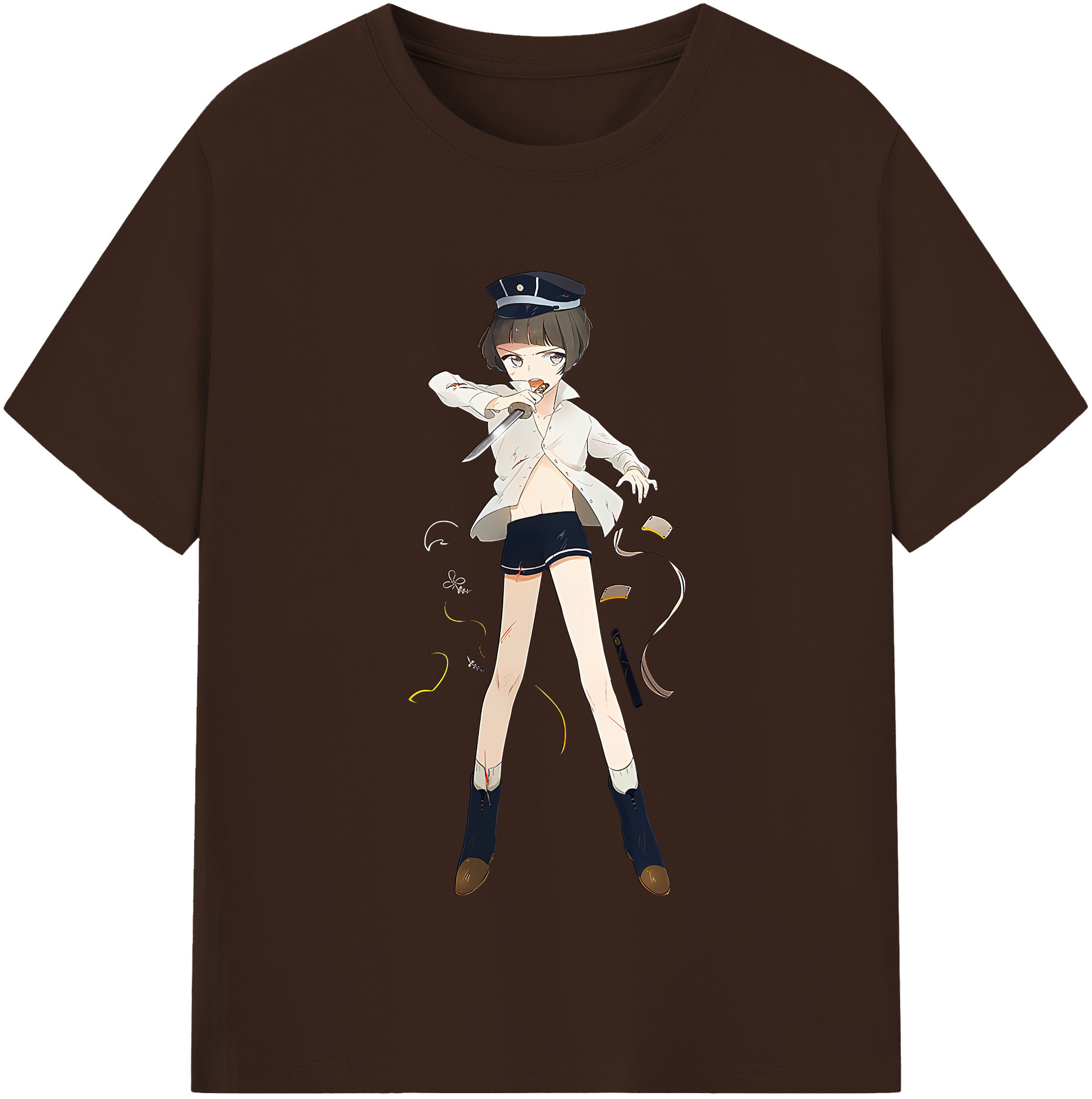 （画像用） 刀剣乱舞 Touken Ranbu 綿100％半袖Tシャツ（フロントプリント）
