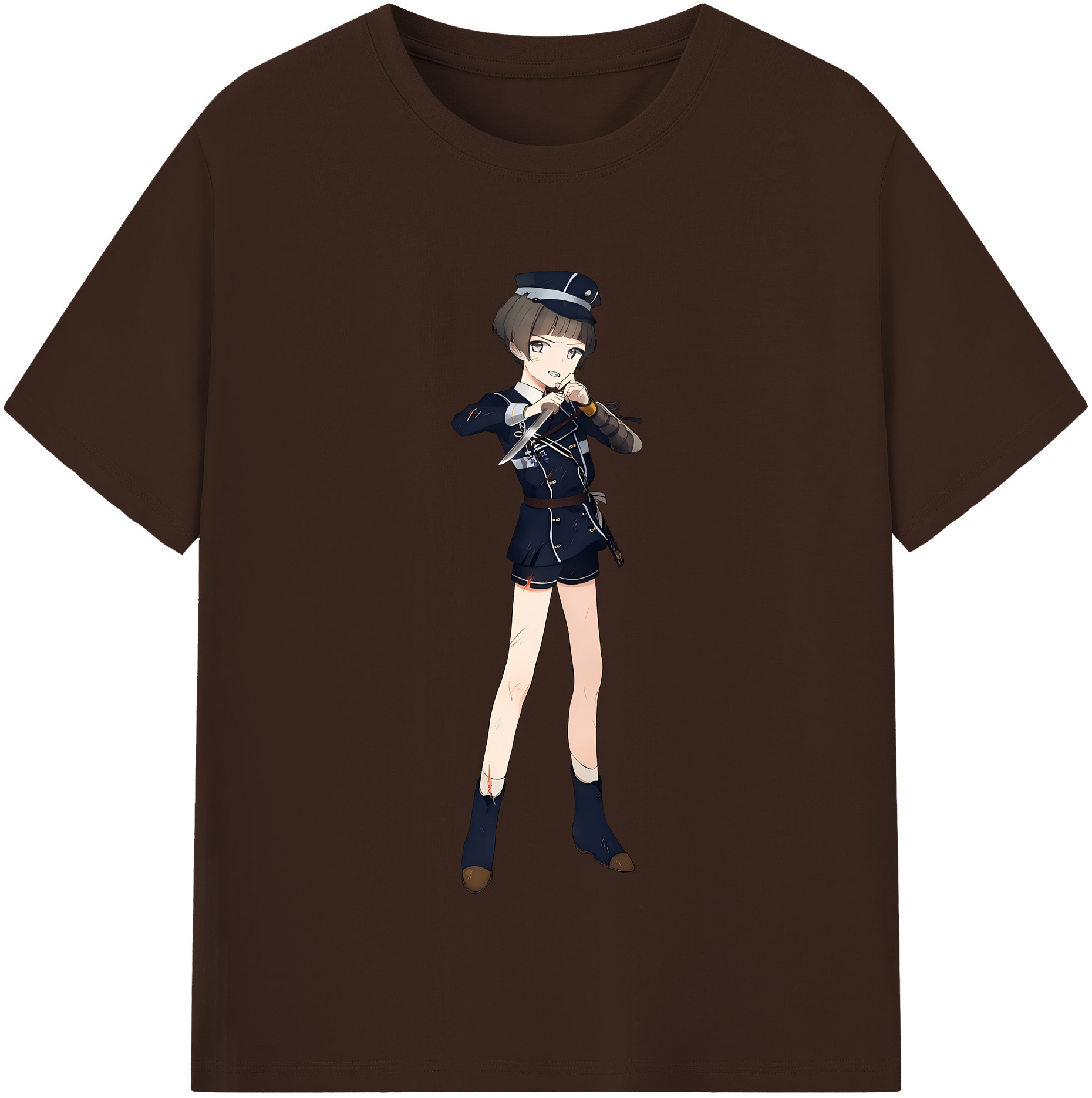 （画像用） 刀剣乱舞 Touken Ranbu 綿100％半袖Tシャツ（フロントプリント）