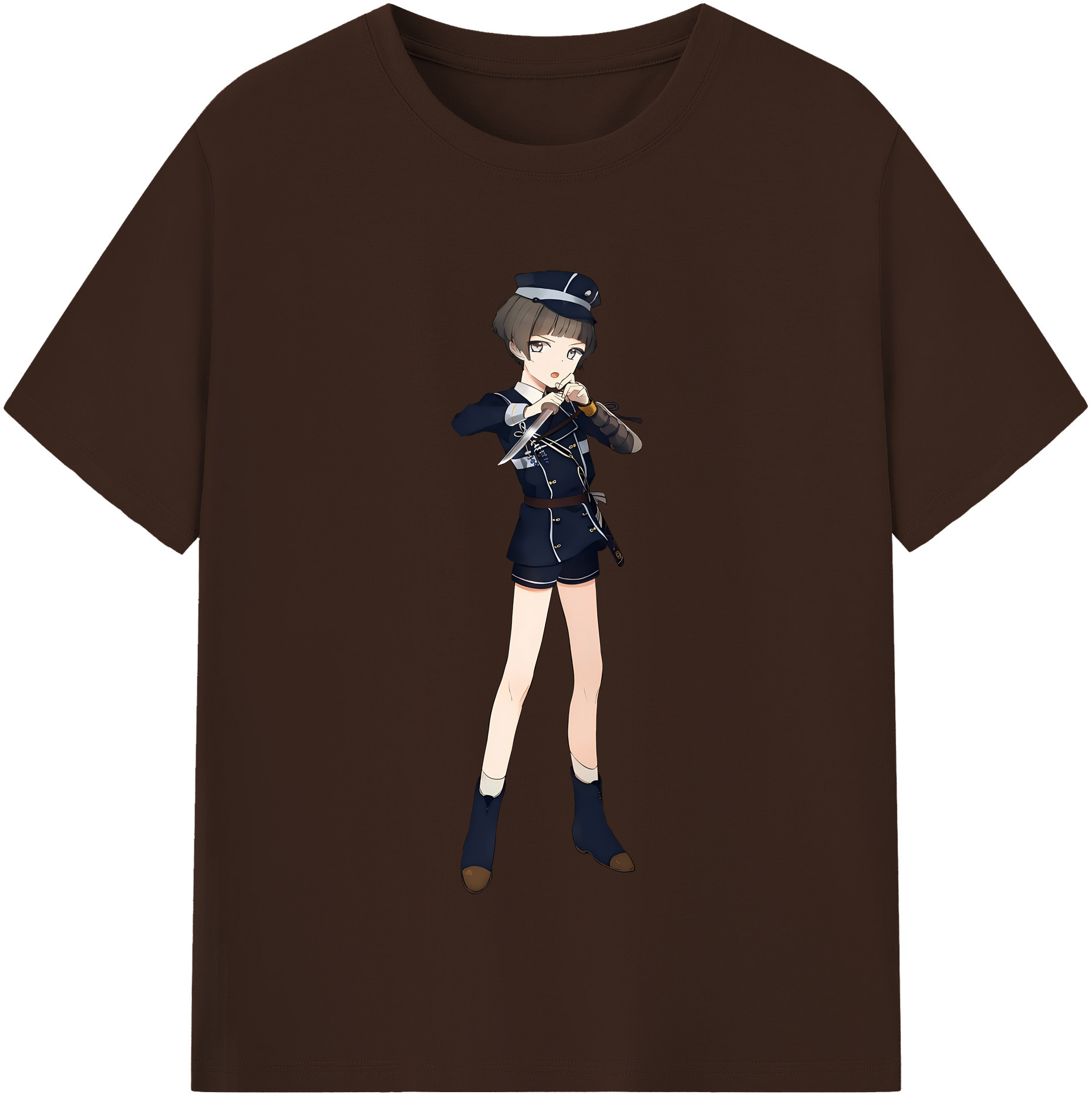 （画像用） 刀剣乱舞 Touken Ranbu 綿100％半袖Tシャツ（フロントプリント）