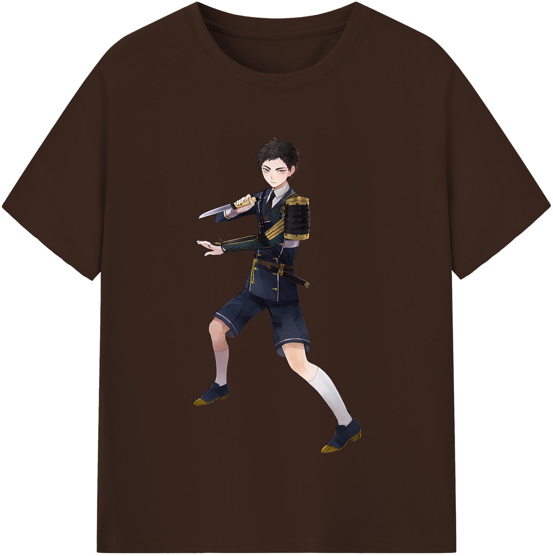（画像用） 刀剣乱舞 Touken Ranbu 綿100％半袖Tシャツ（フロントプリント）
