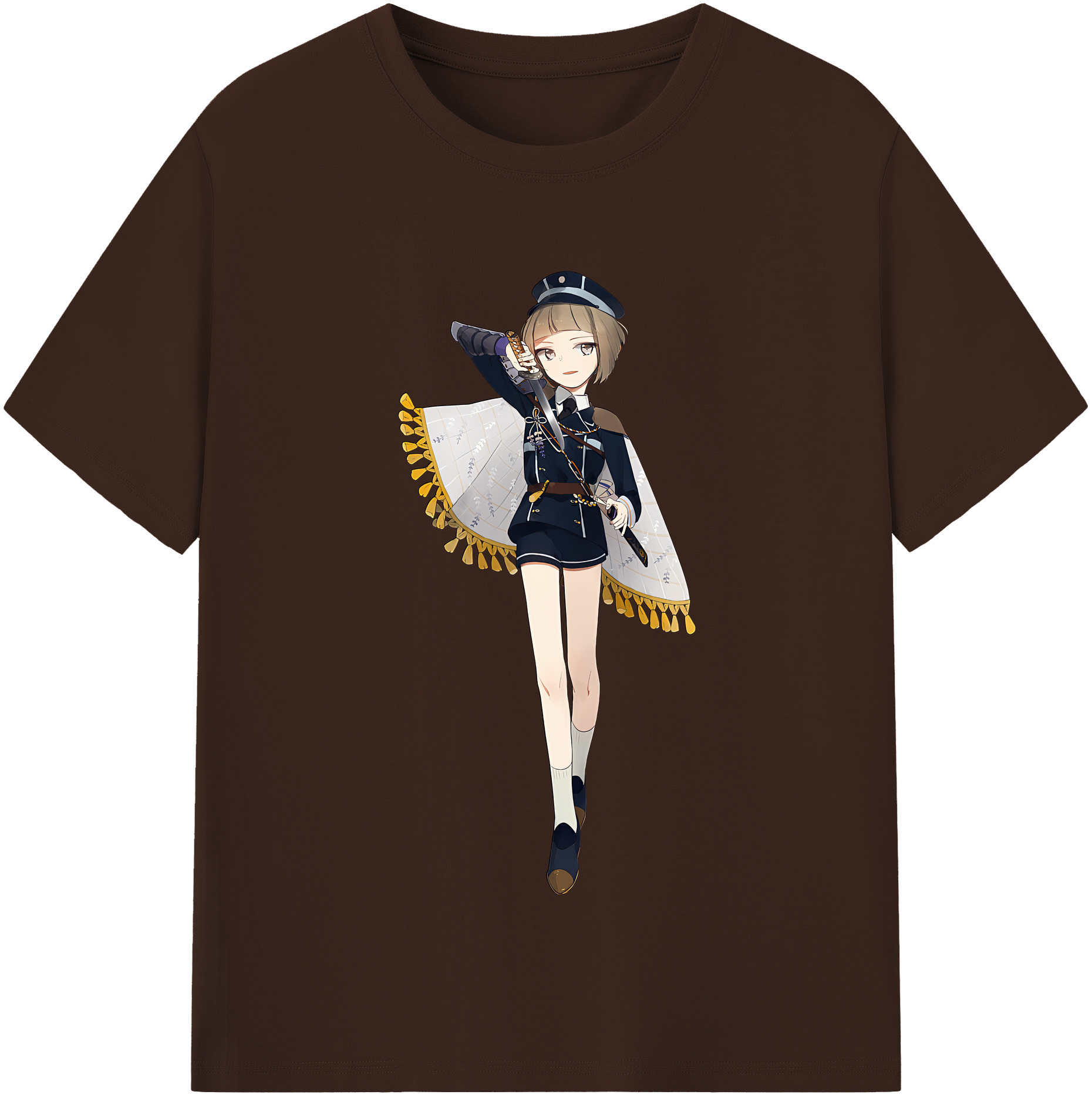 （画像用） 刀剣乱舞 Touken Ranbu 綿100％半袖Tシャツ（フロントプリント）