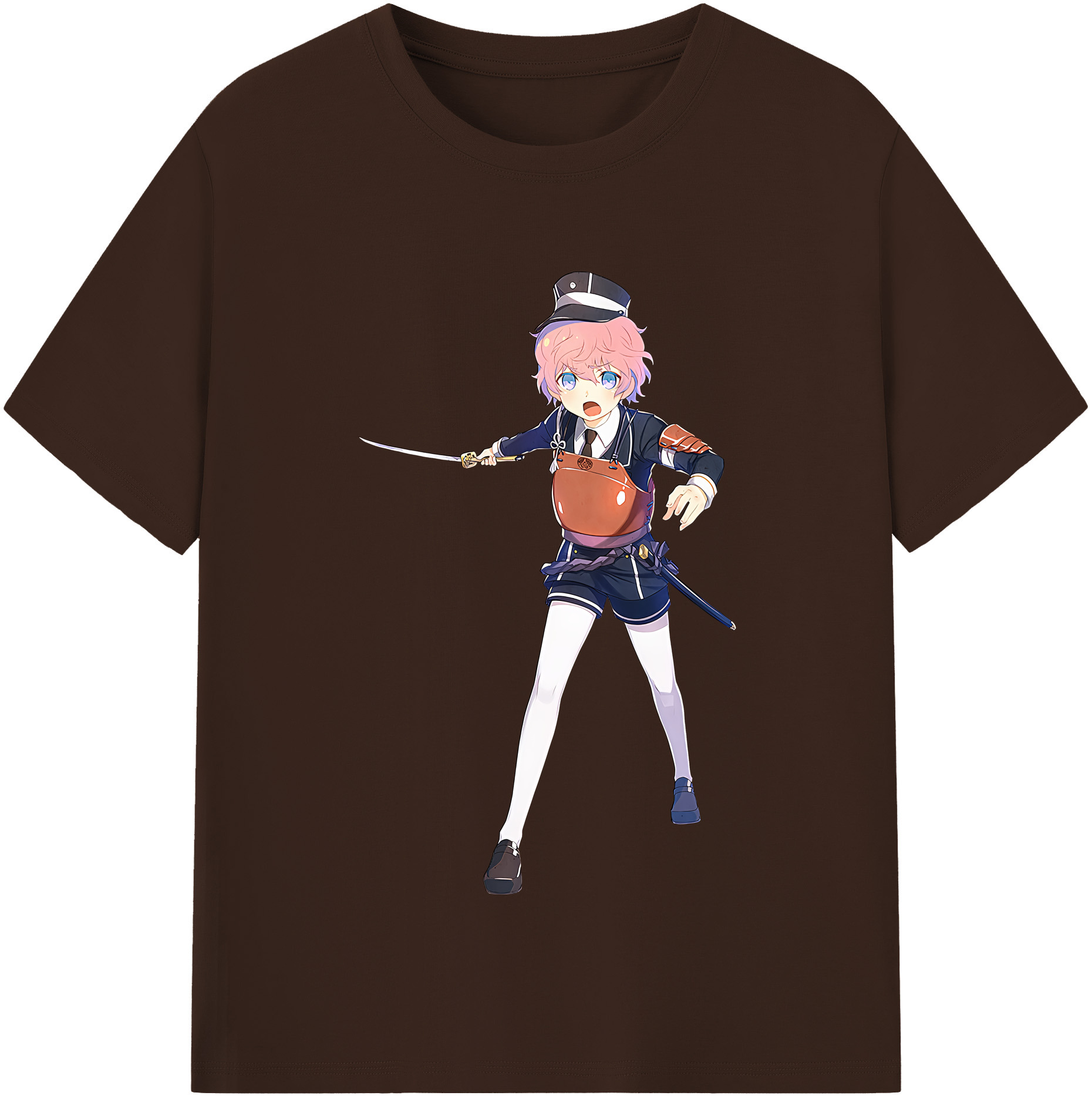 （画像用） 刀剣乱舞 Touken Ranbu 綿100％半袖Tシャツ（フロントプリント）