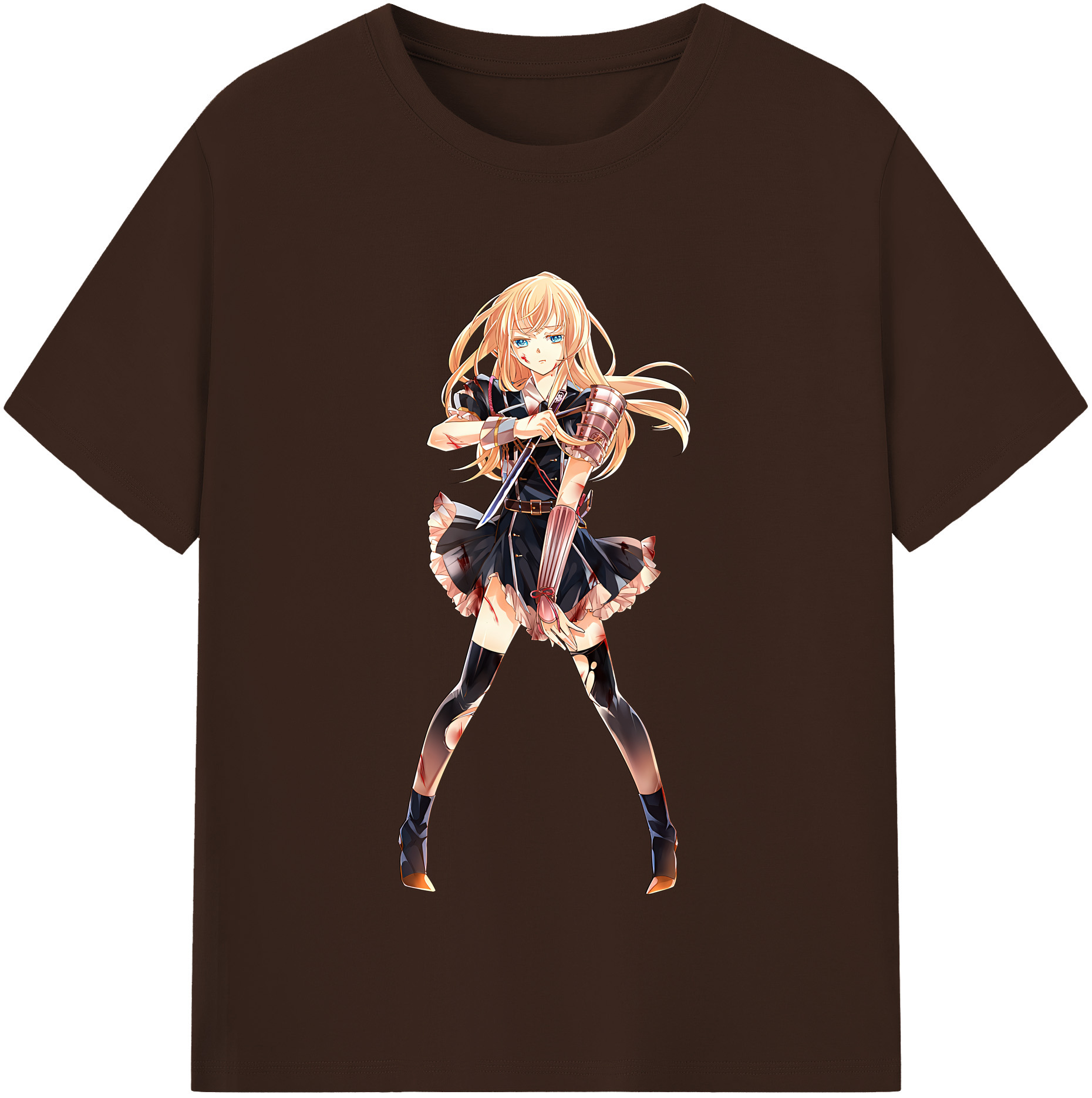（画像用） 刀剣乱舞 Touken Ranbu 綿100％半袖Tシャツ（フロントプリント）
