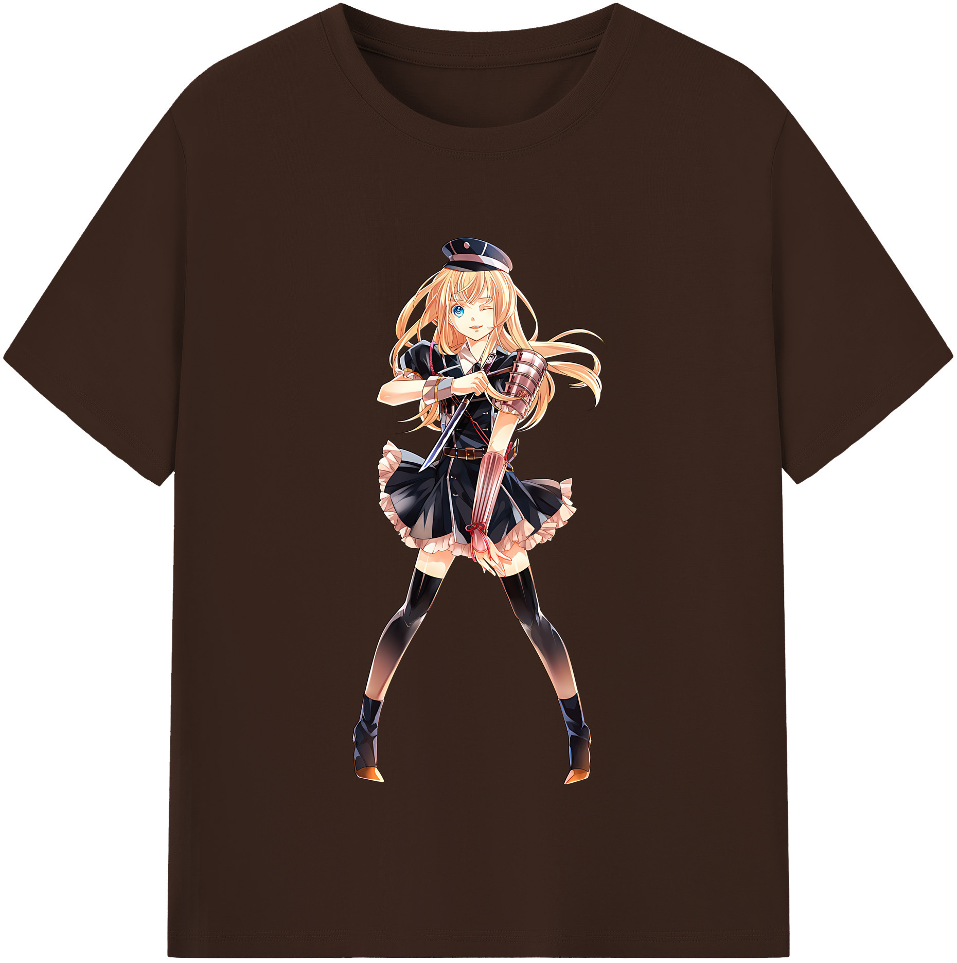（画像用） 刀剣乱舞 Touken Ranbu 綿100％半袖Tシャツ（フロントプリント）