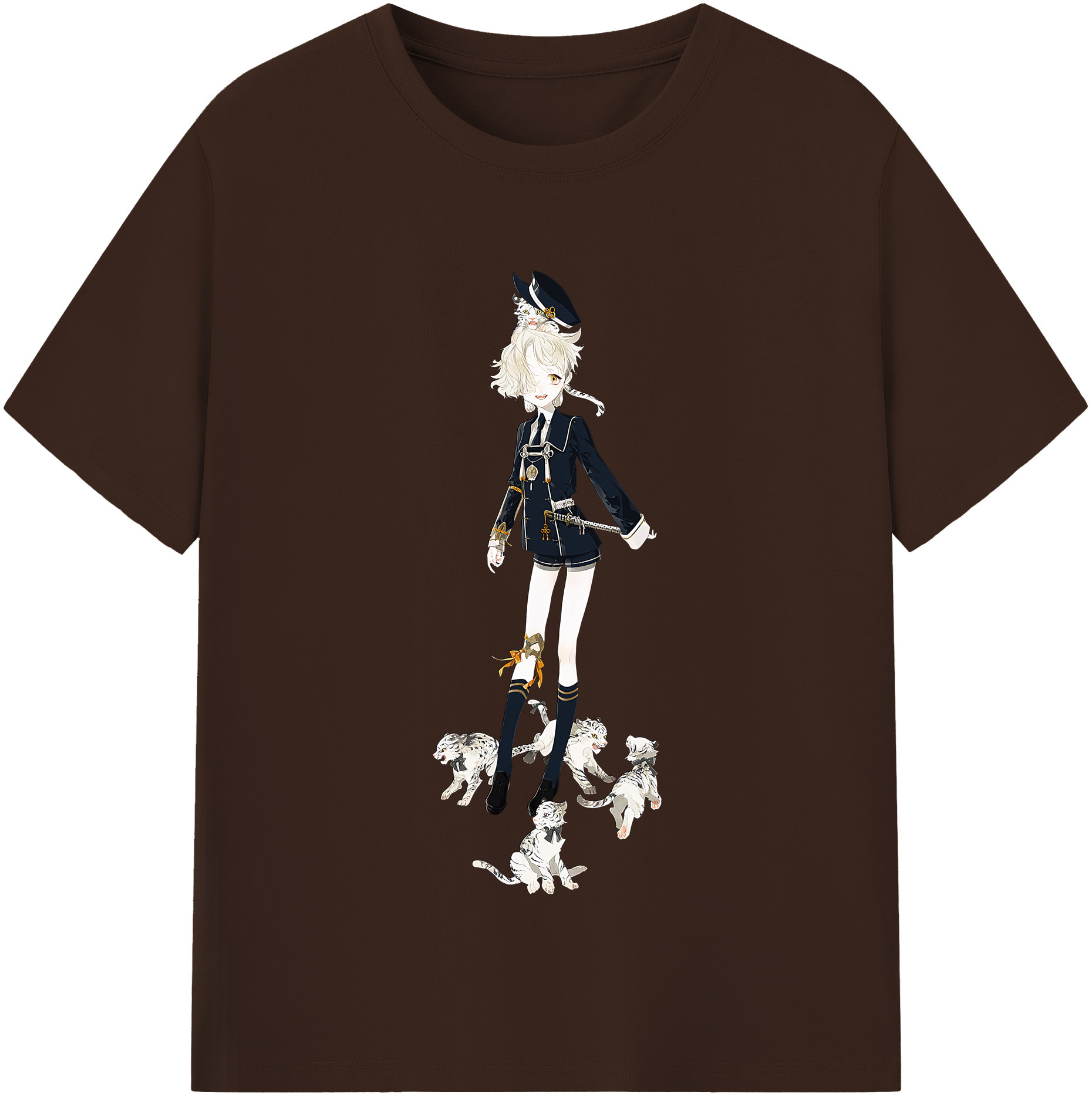 （画像用） 刀剣乱舞 Touken Ranbu 綿100％半袖Tシャツ（フロントプリント）