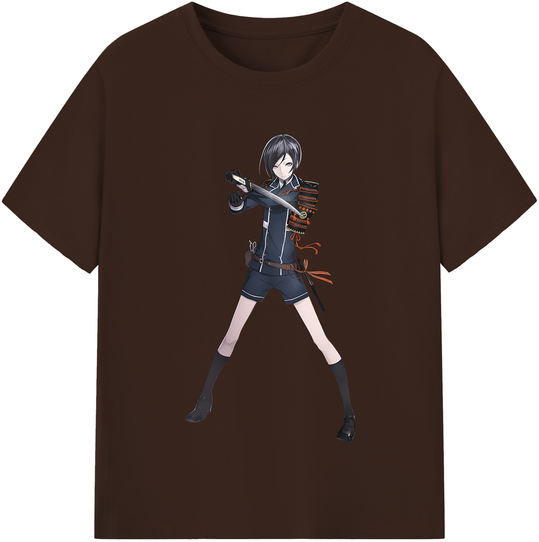（画像用） 刀剣乱舞 Touken Ranbu 綿100％半袖Tシャツ（フロントプリント）