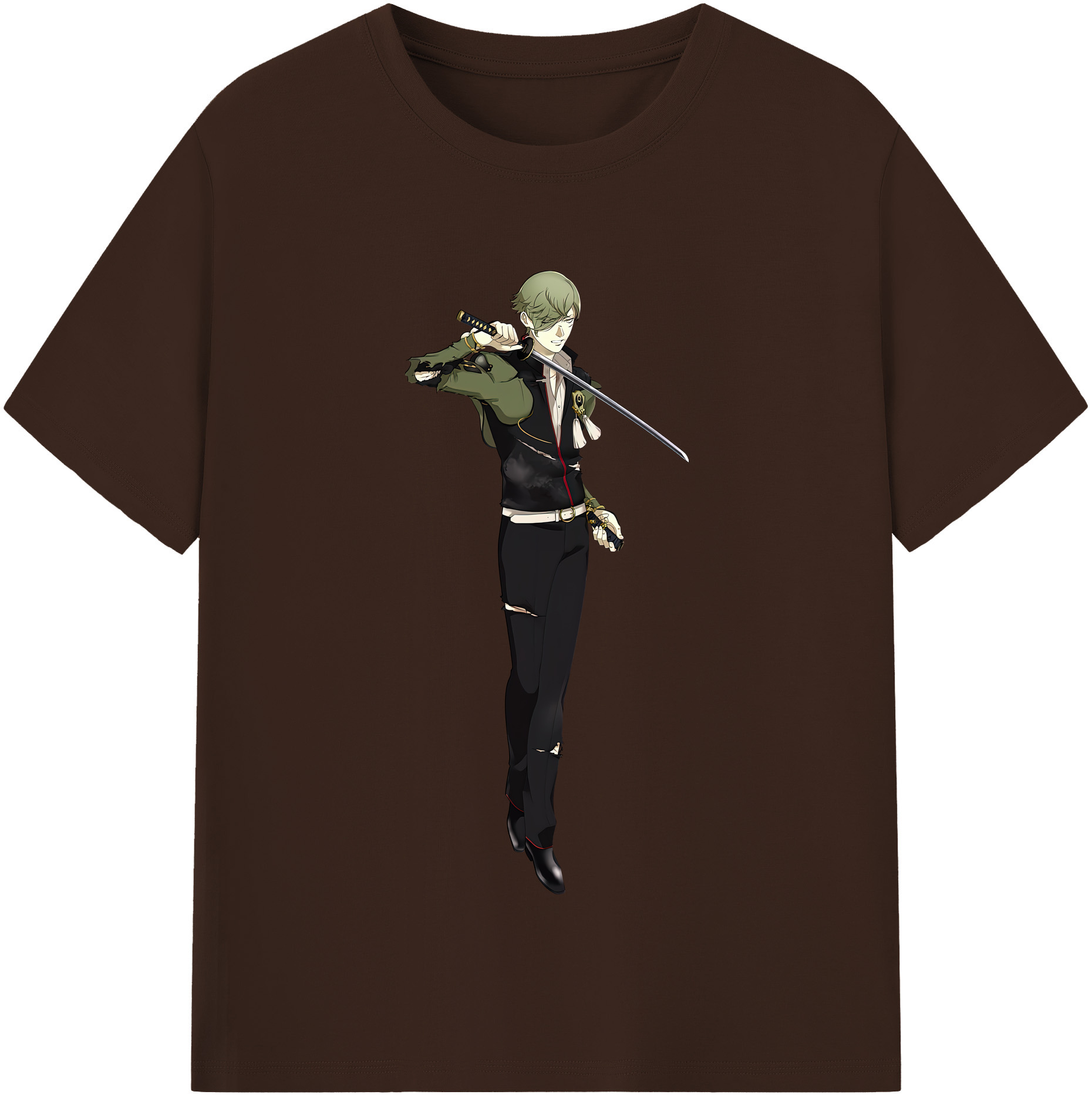 （画像用） 刀剣乱舞 Touken Ranbu 綿100％半袖Tシャツ（フロントプリント）