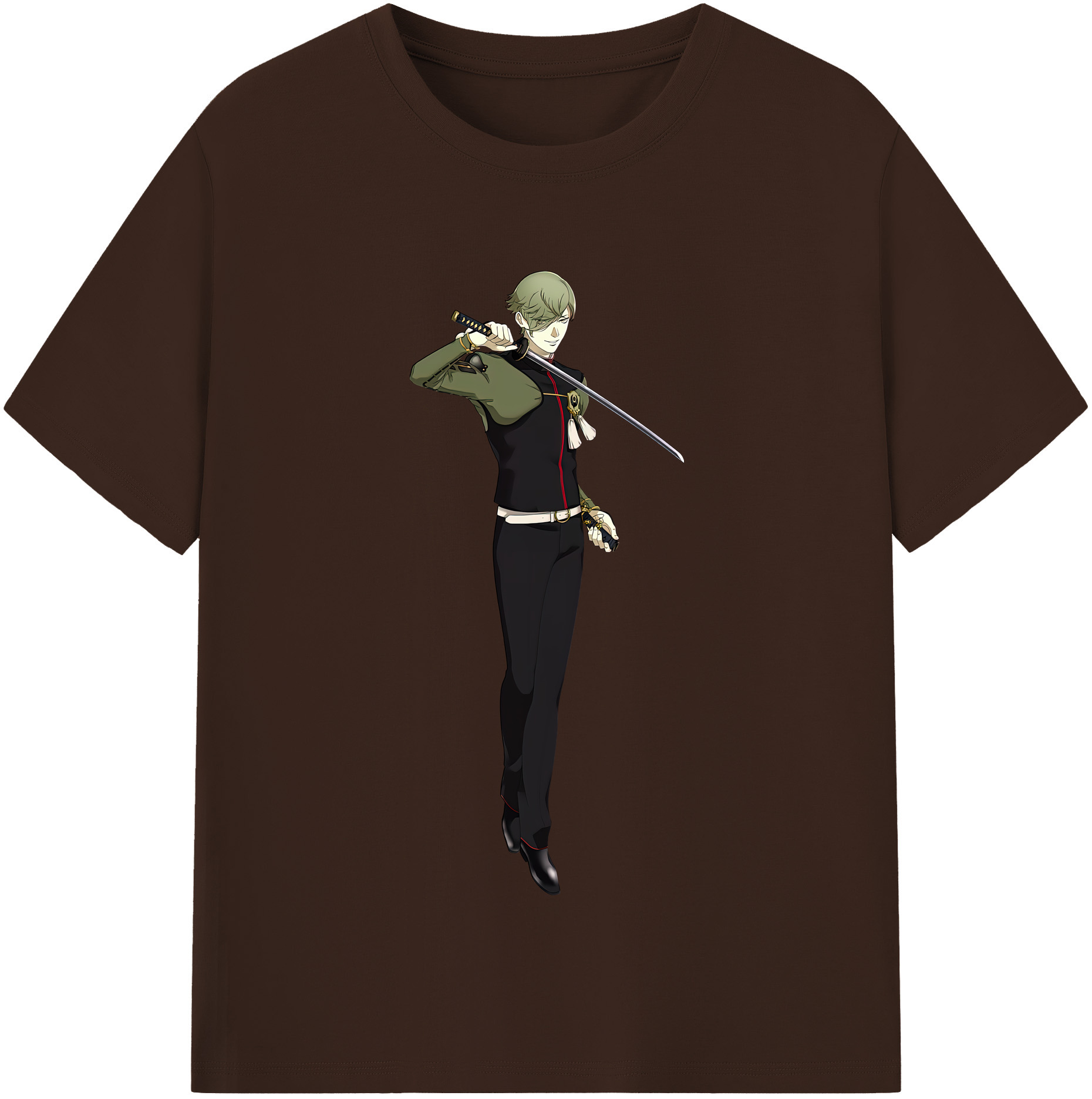 （画像用） 刀剣乱舞 Touken Ranbu 綿100％半袖Tシャツ（フロントプリント）