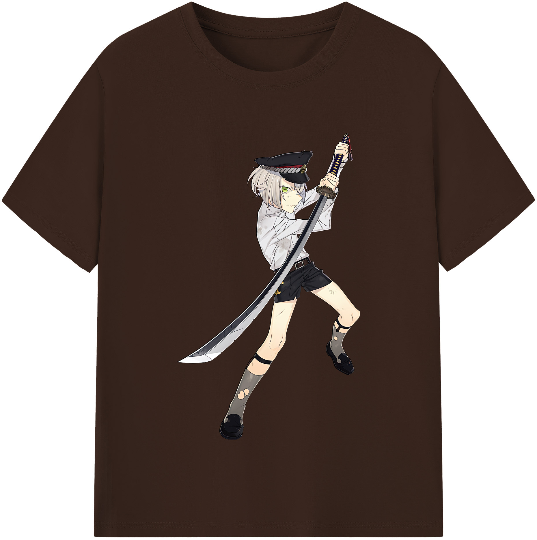 （画像用） 刀剣乱舞 Touken Ranbu 綿100％半袖Tシャツ（フロントプリント）