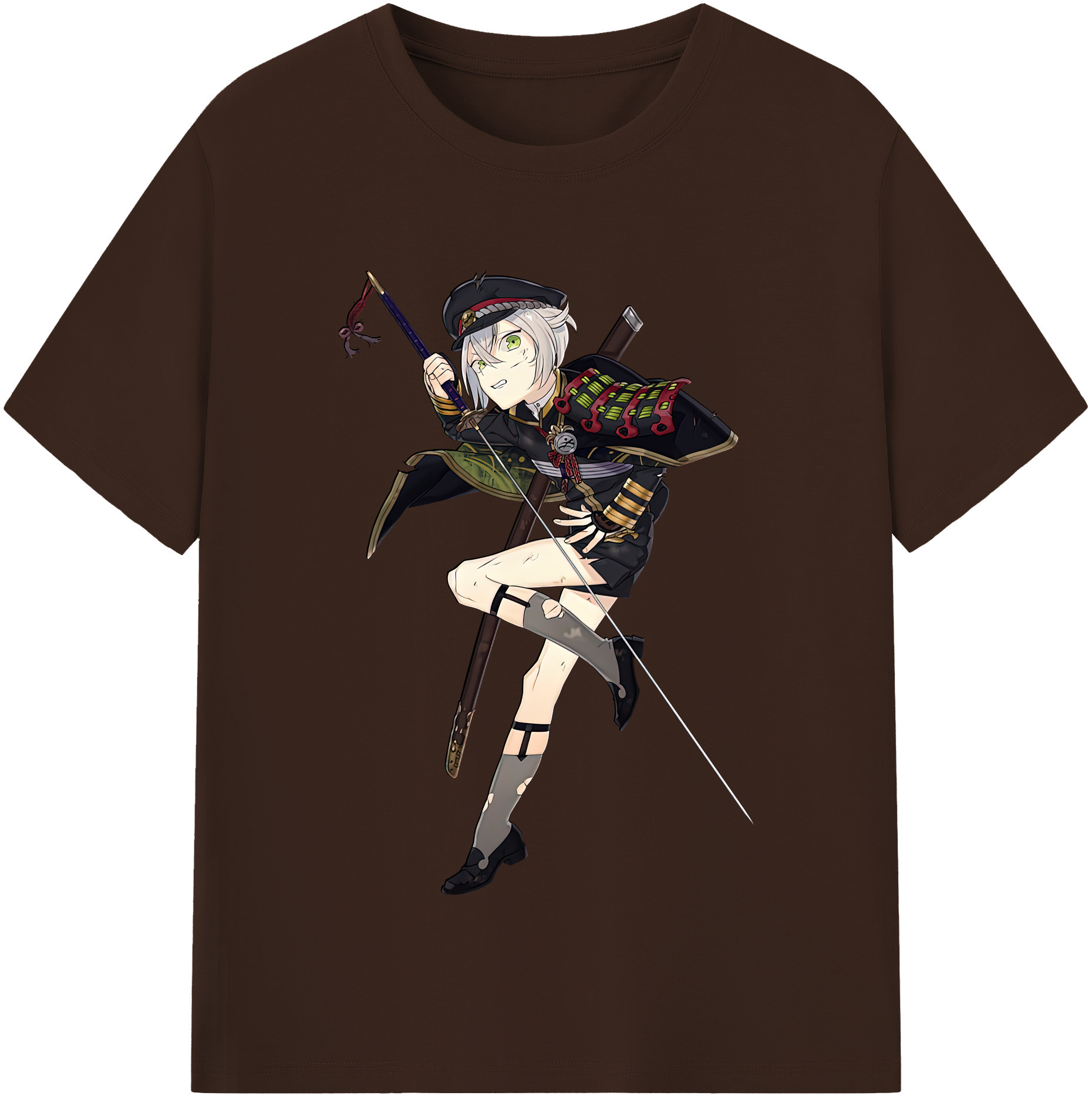 （画像用） 刀剣乱舞 Touken Ranbu 綿100％半袖Tシャツ（フロントプリント）