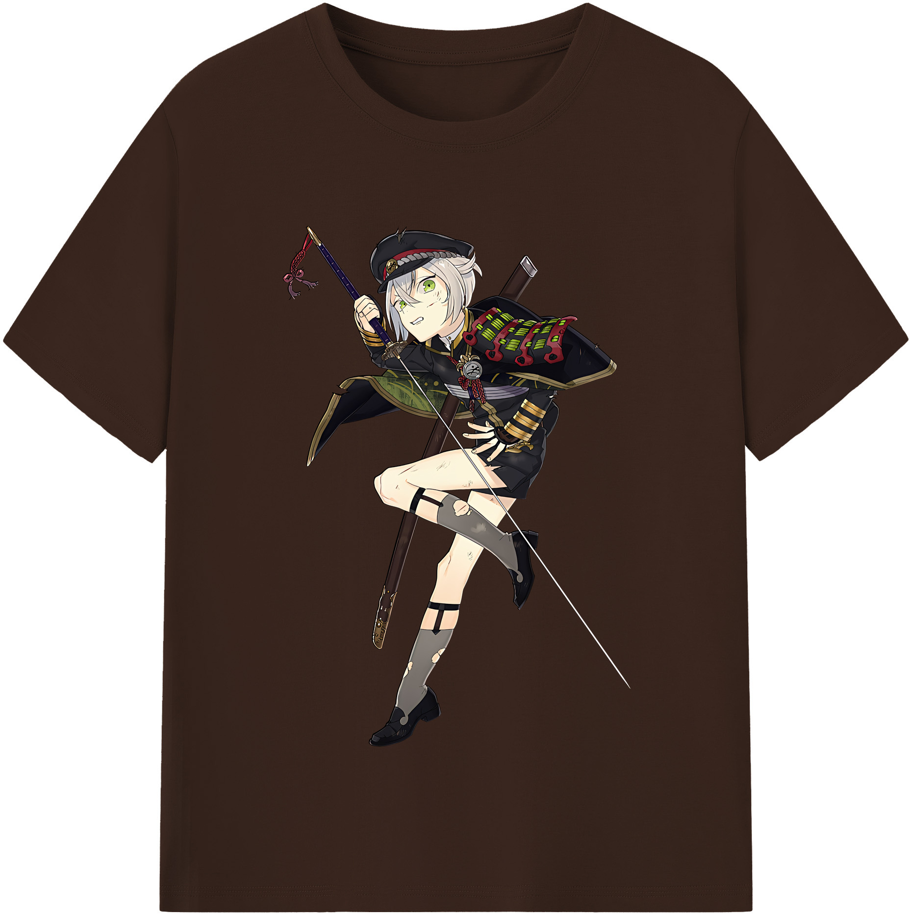 （画像用） 刀剣乱舞 Touken Ranbu 綿100％半袖Tシャツ（フロントプリント）