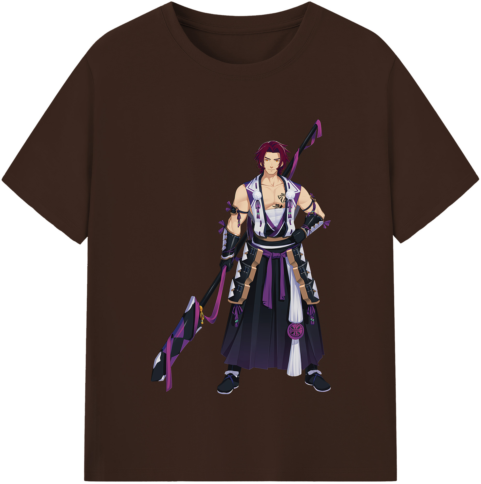 （画像用） 刀剣乱舞 Touken Ranbu 綿100％半袖Tシャツ（フロントプリント）