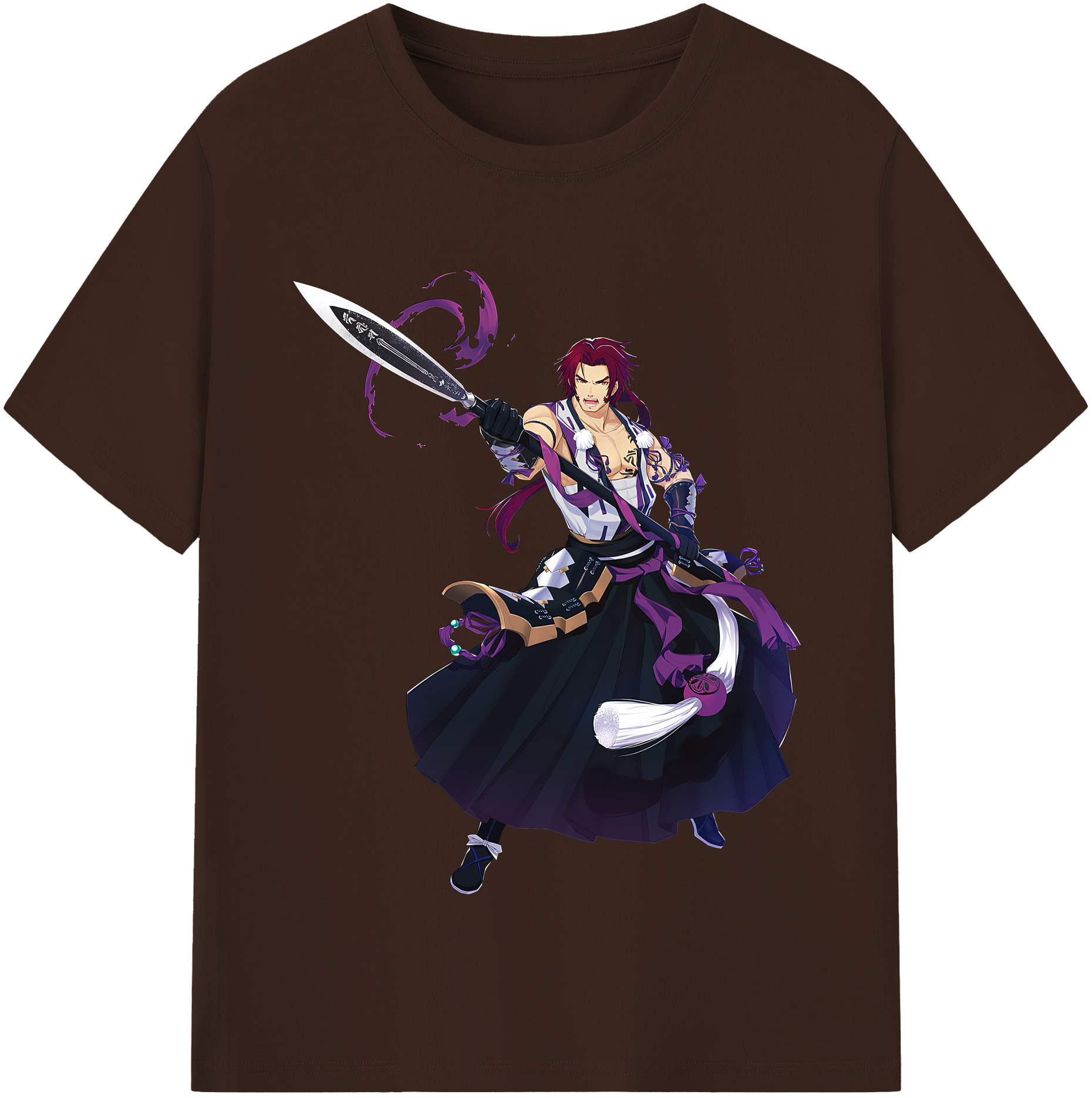 （画像用） 刀剣乱舞 Touken Ranbu 綿100％半袖Tシャツ（フロントプリント）