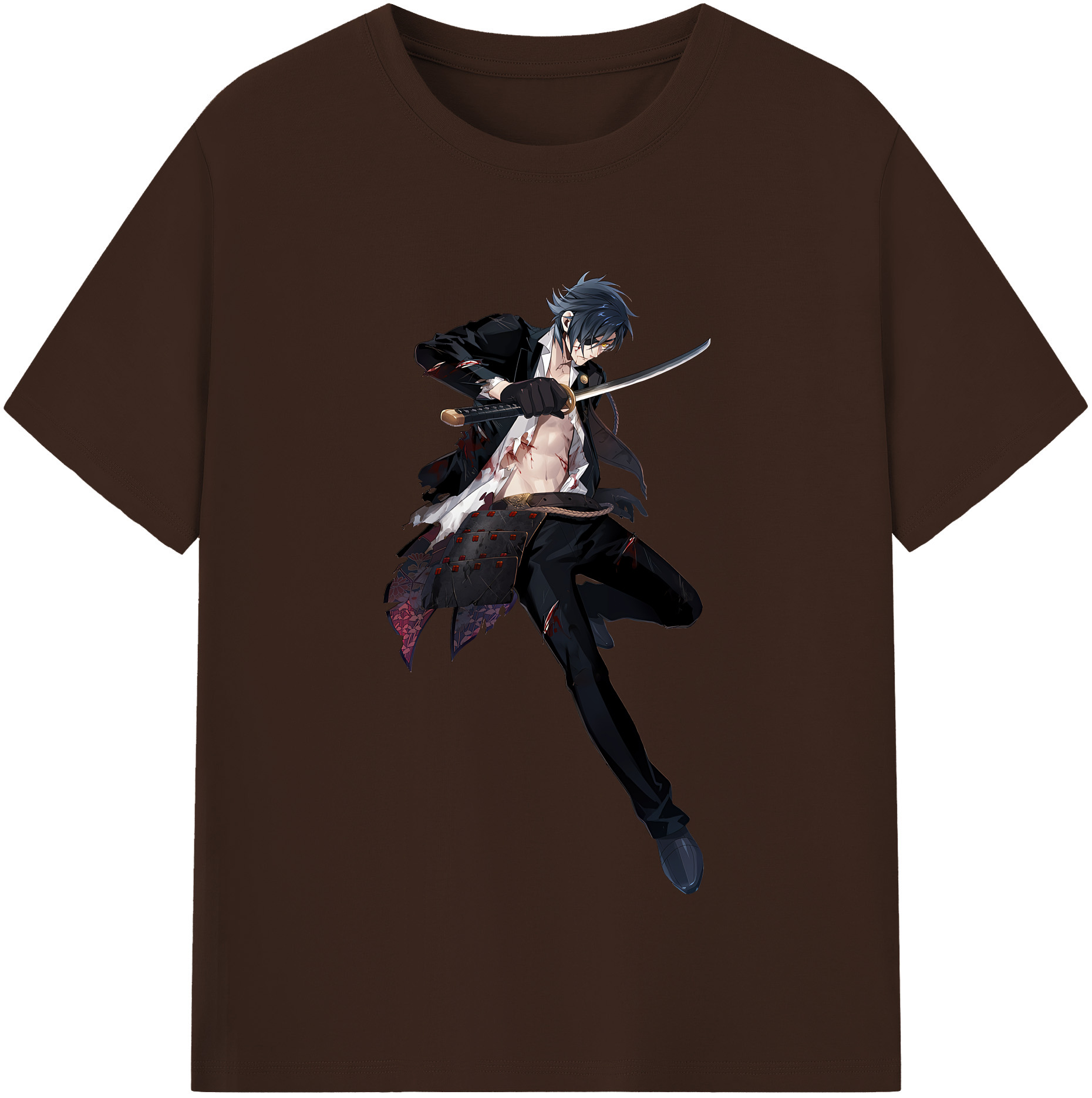 （画像用） 刀剣乱舞 Touken Ranbu 綿100％半袖Tシャツ（フロントプリント）