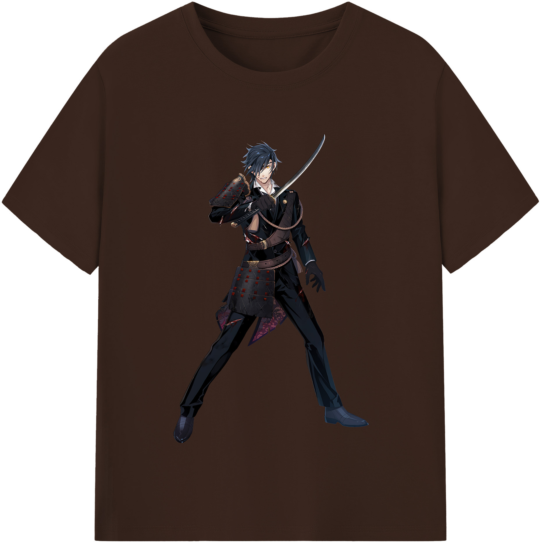（画像用） 刀剣乱舞 Touken Ranbu 綿100％半袖Tシャツ（フロントプリント）