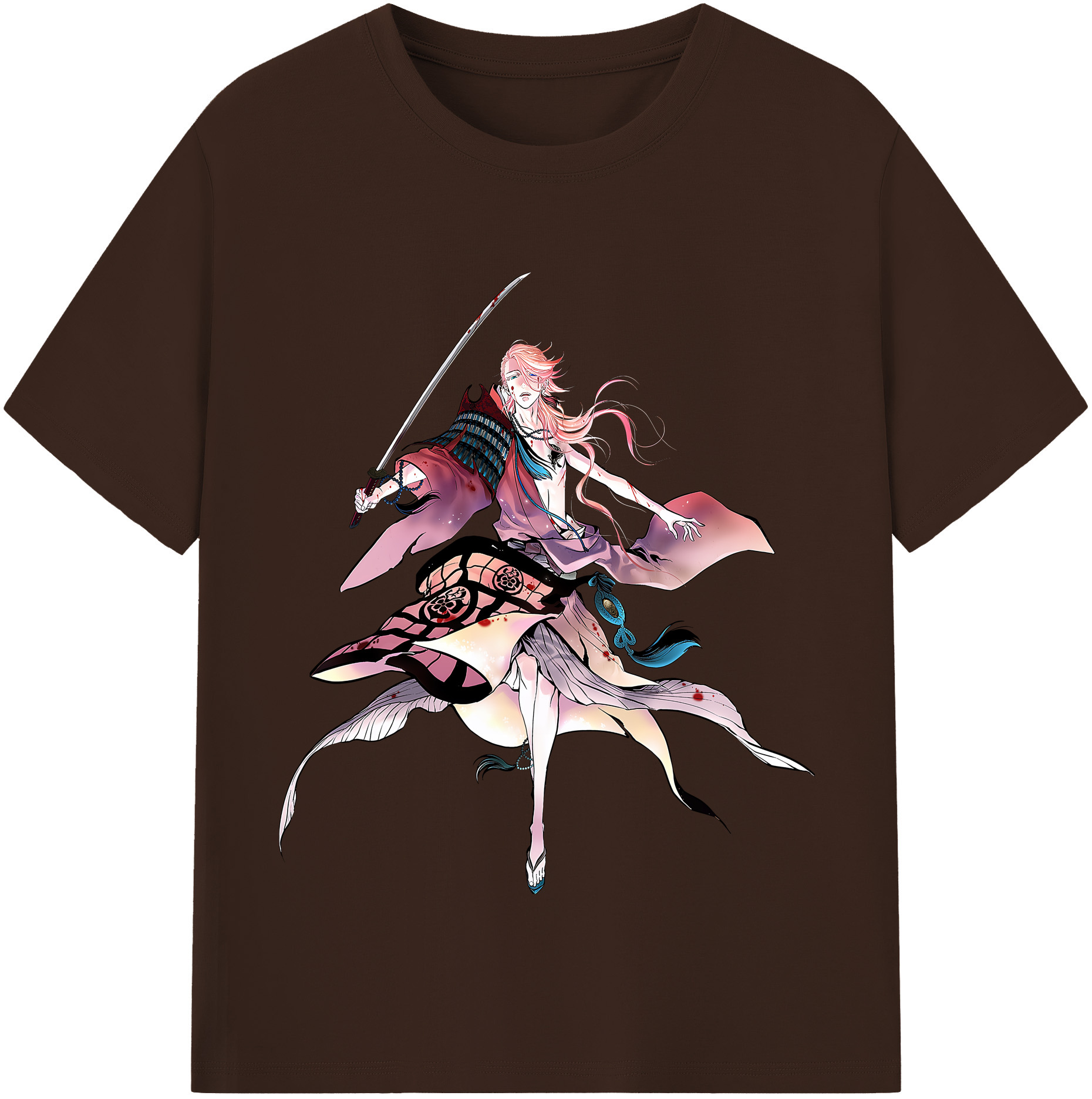 （画像用） 刀剣乱舞 Touken Ranbu 綿100％半袖Tシャツ（フロントプリント）