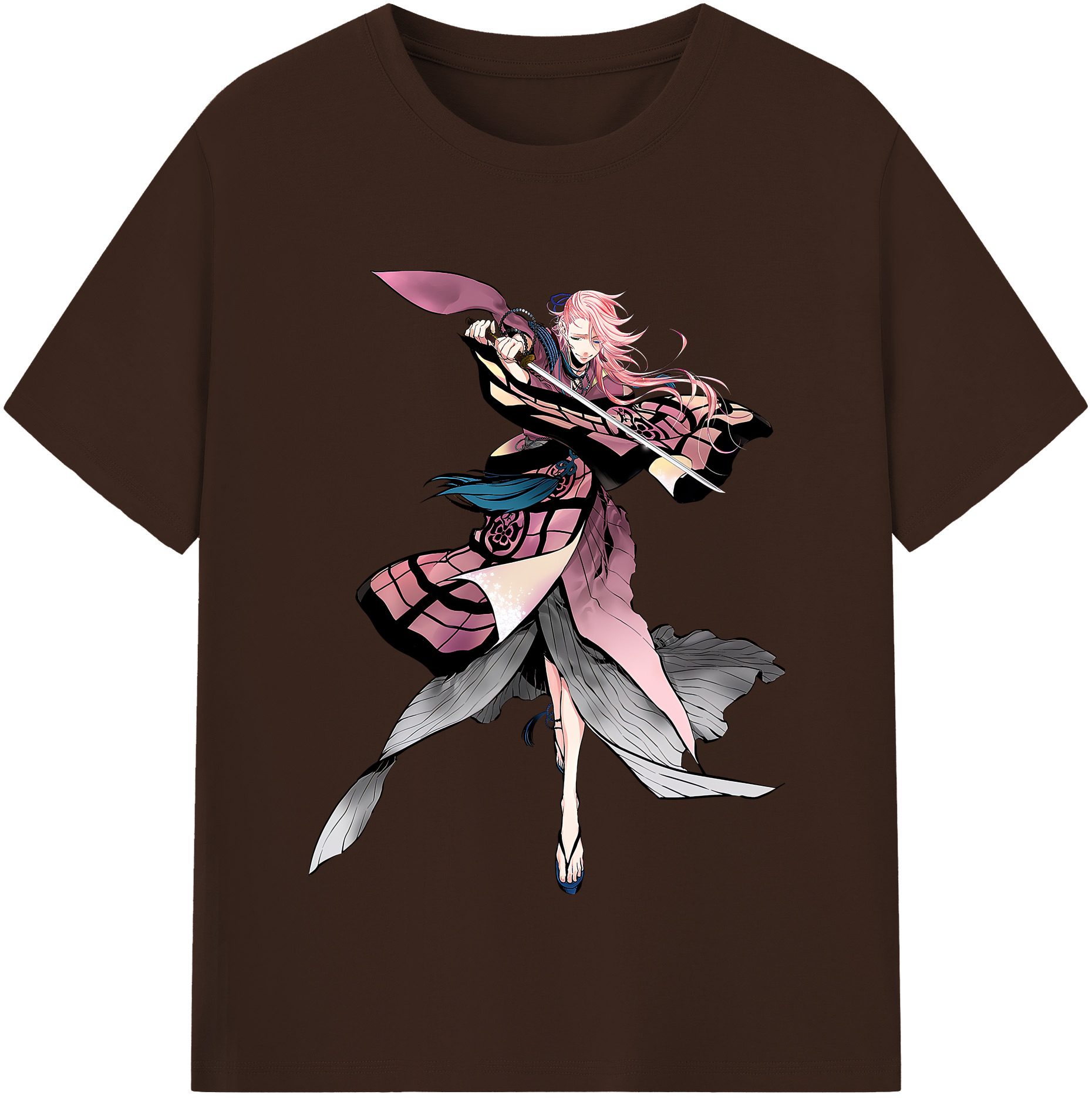 （画像用） 刀剣乱舞 Touken Ranbu 綿100％半袖Tシャツ（フロントプリント）