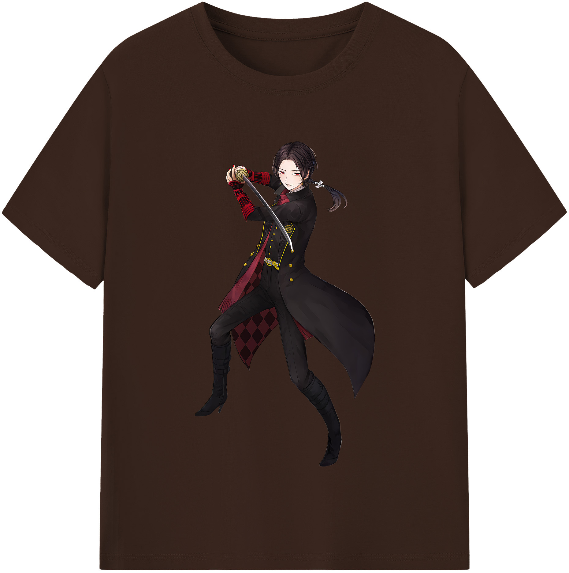 （画像用） 刀剣乱舞 Touken Ranbu 綿100％半袖Tシャツ（フロントプリント）