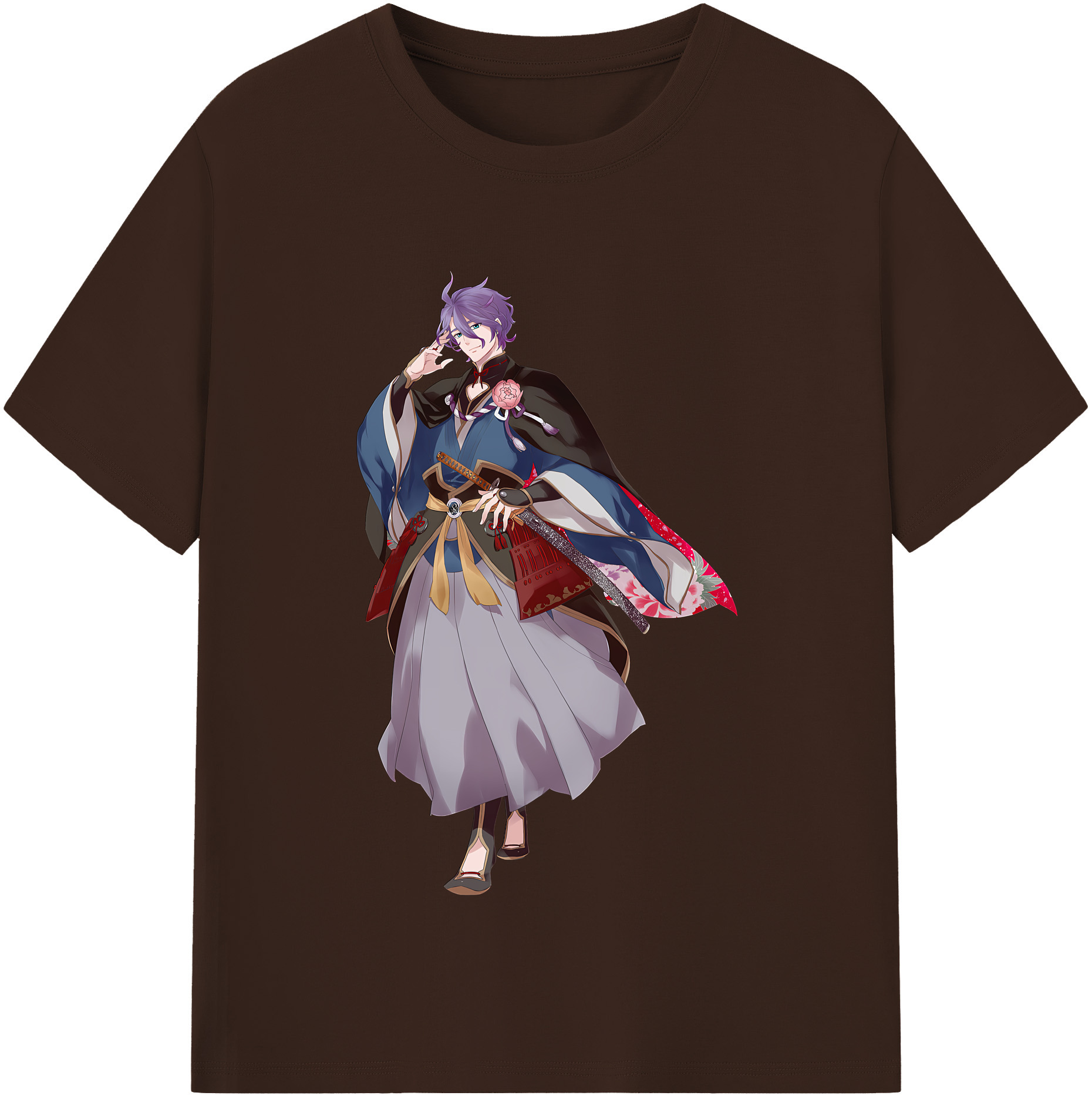 （画像用） 刀剣乱舞 Touken Ranbu 綿100％半袖Tシャツ（フロントプリント）
