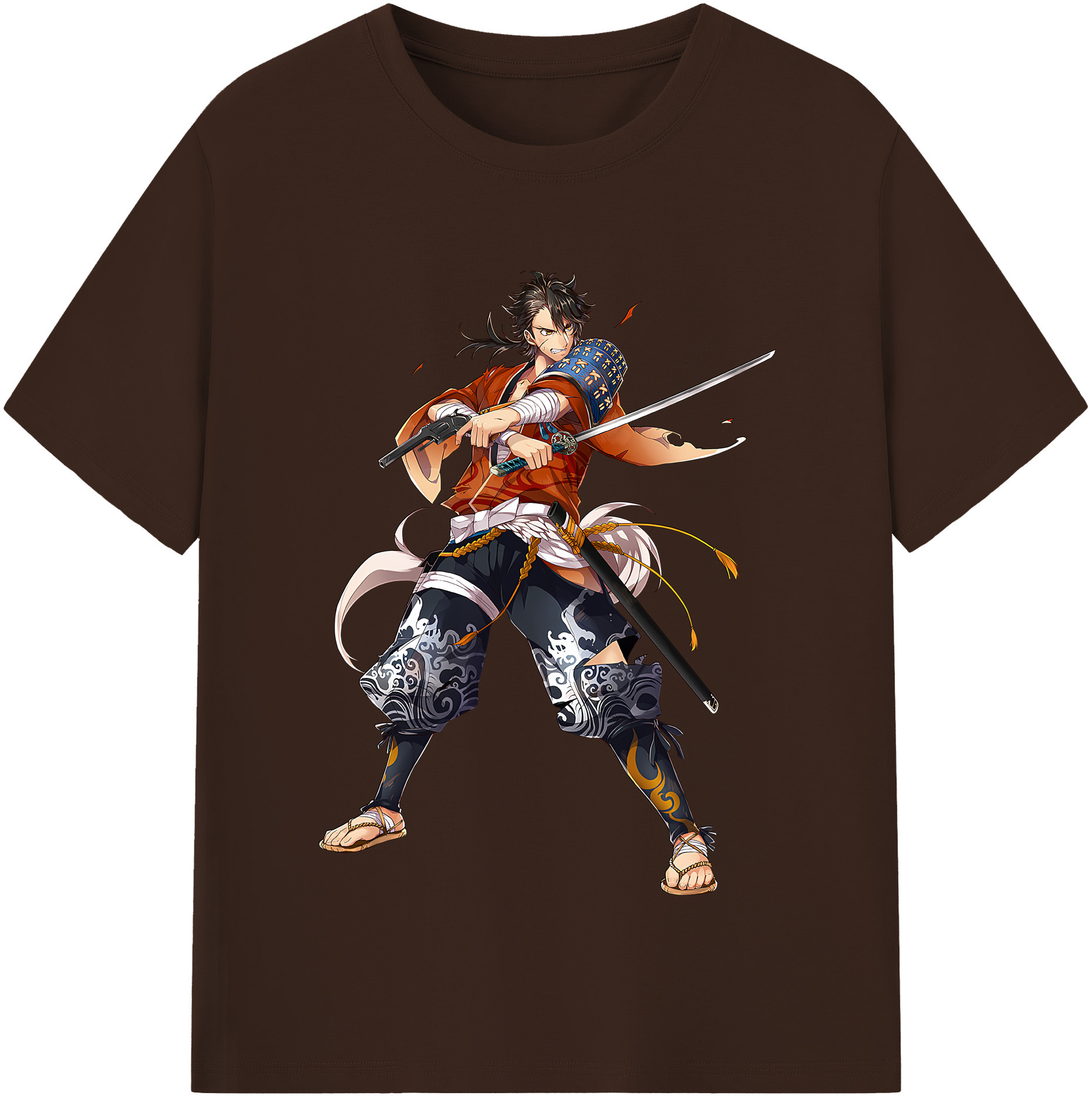 （画像用） 刀剣乱舞 Touken Ranbu 綿100％半袖Tシャツ（フロントプリント）