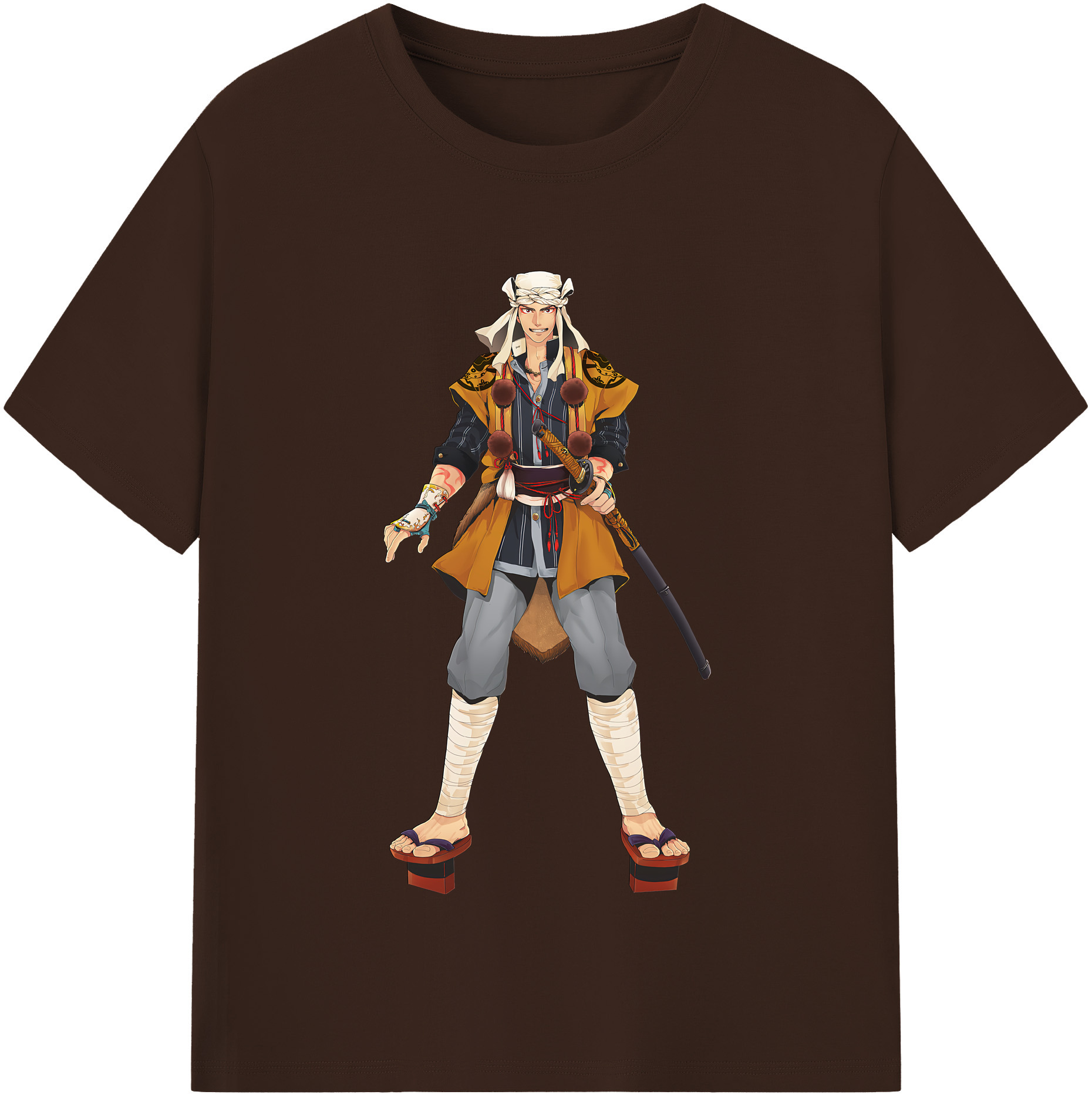 （画像用） 刀剣乱舞 Touken Ranbu 綿100％半袖Tシャツ（フロントプリント）