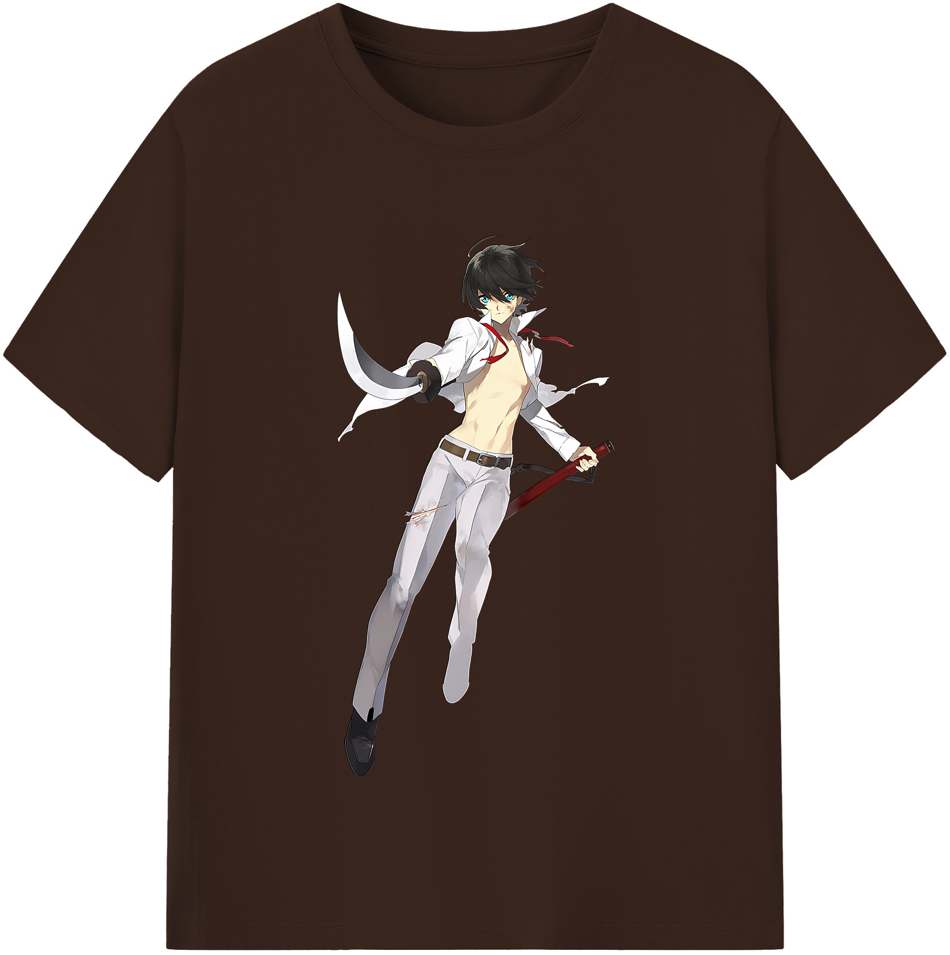 （画像用） 刀剣乱舞 Touken Ranbu 綿100％半袖Tシャツ（フロントプリント）