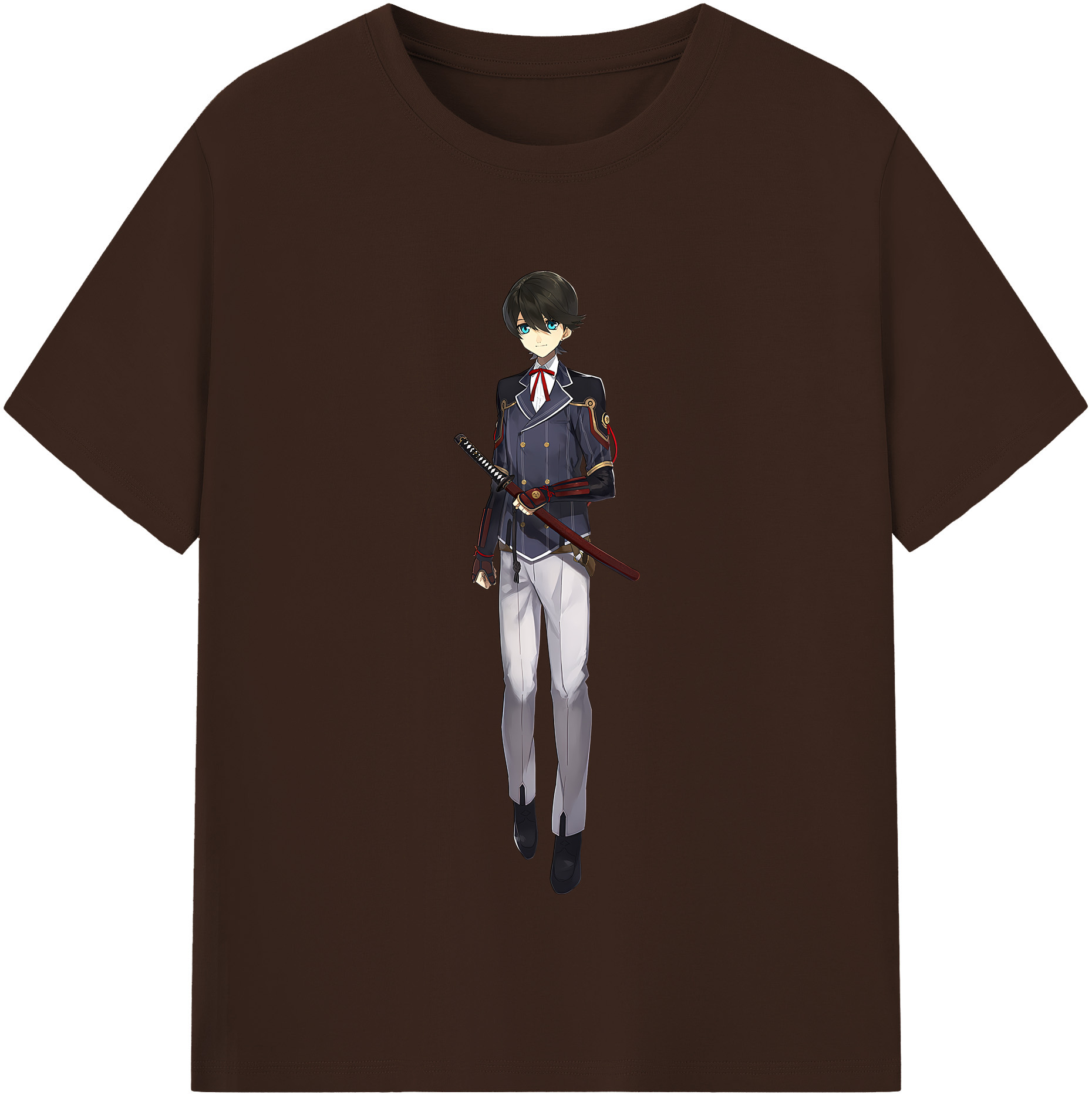 （画像用） 刀剣乱舞 Touken Ranbu 綿100％半袖Tシャツ（フロントプリント）
