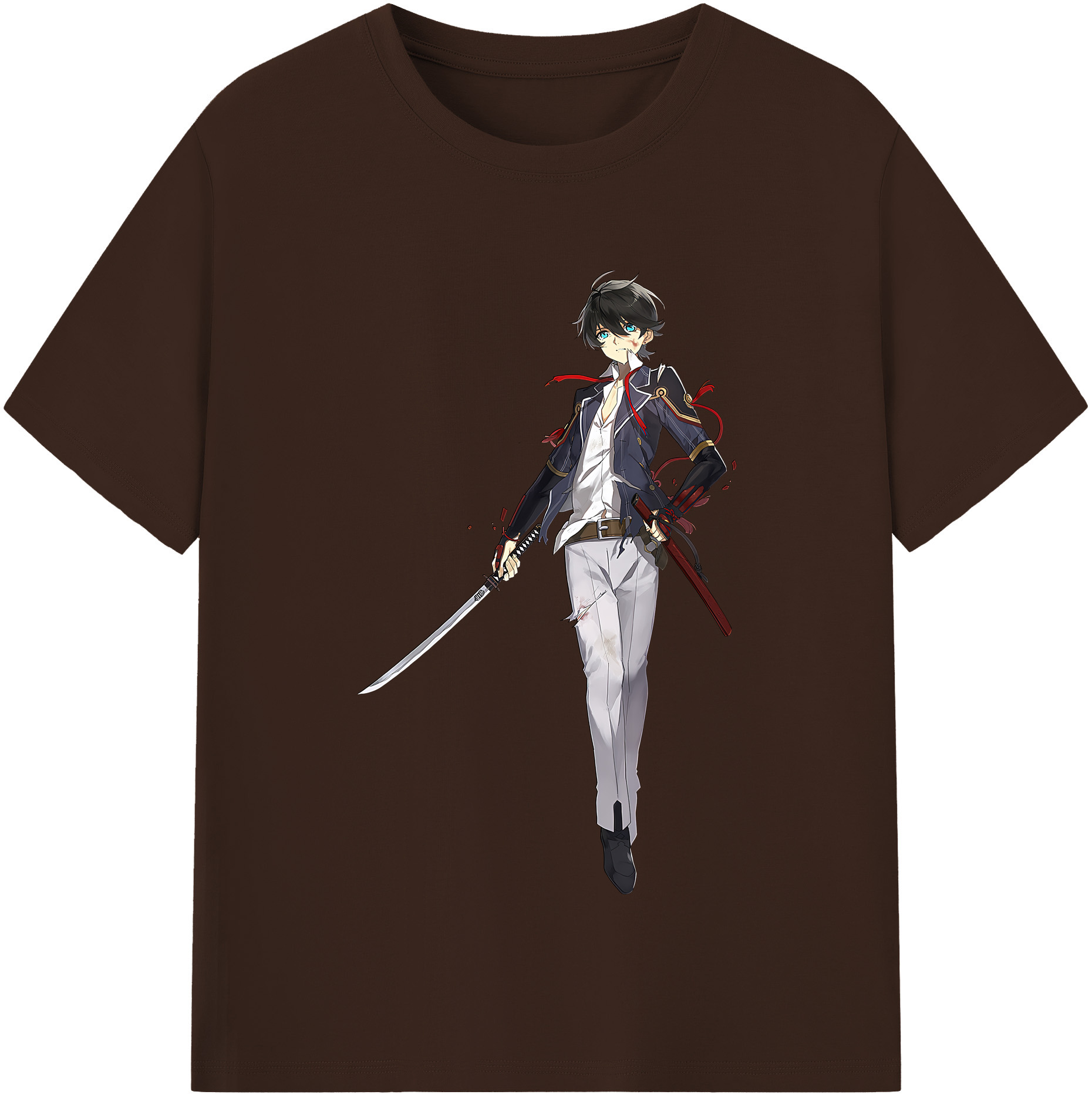 （画像用） 刀剣乱舞 Touken Ranbu 綿100％半袖Tシャツ（フロントプリント）