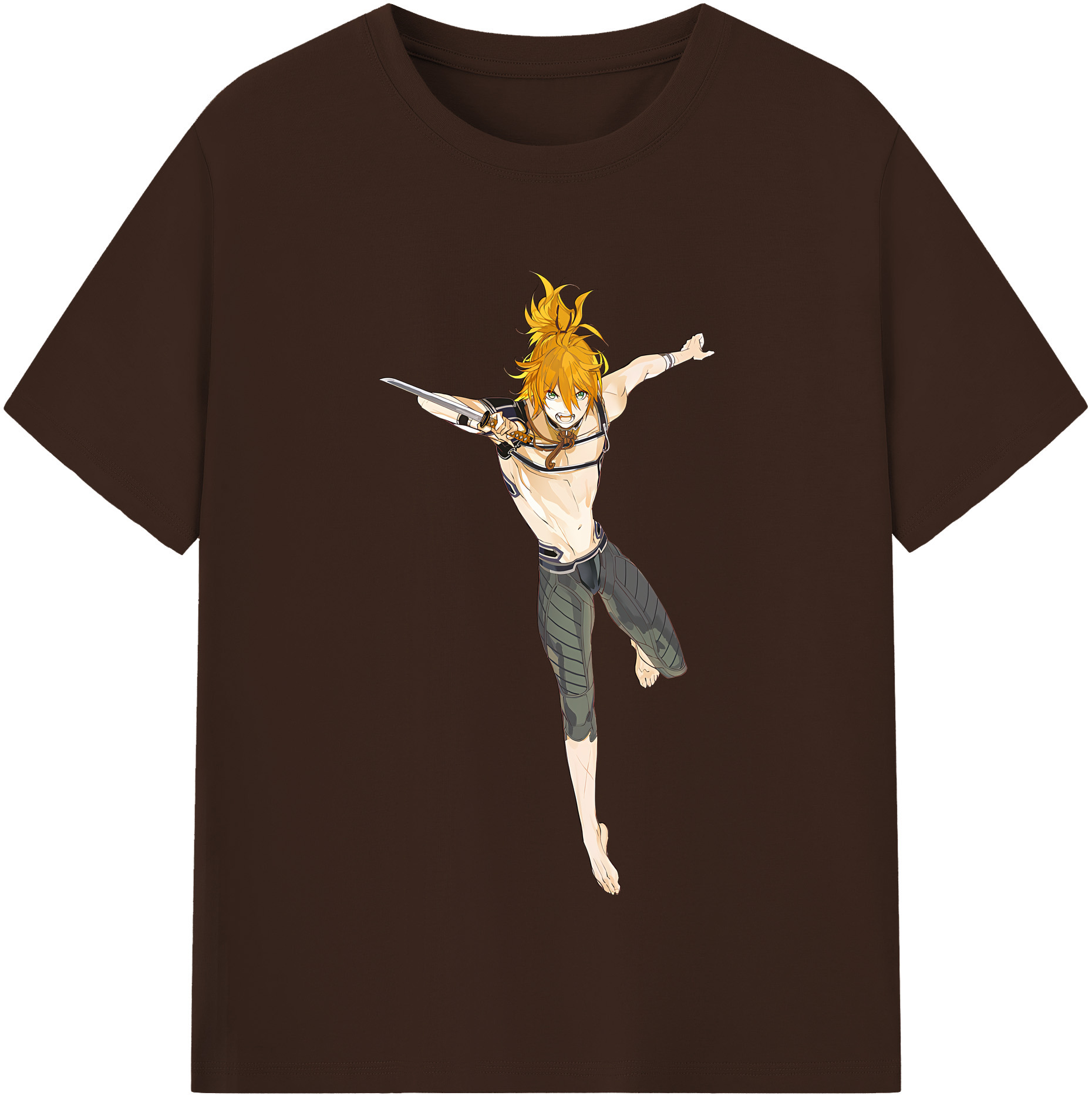 （画像用） 刀剣乱舞 Touken Ranbu 綿100％半袖Tシャツ（フロントプリント）