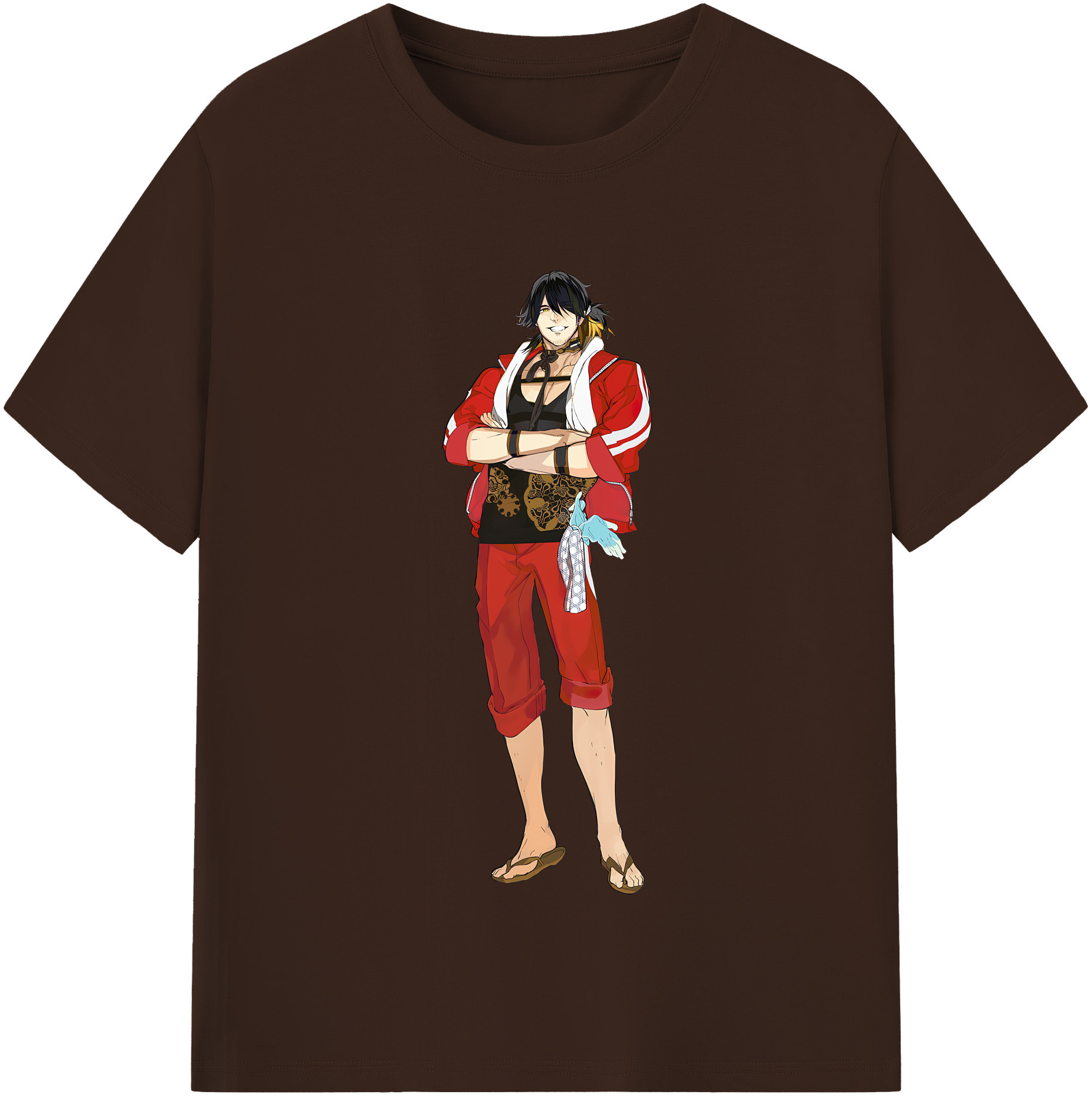 （画像用） 刀剣乱舞 Touken Ranbu 綿100％半袖Tシャツ（フロントプリント）