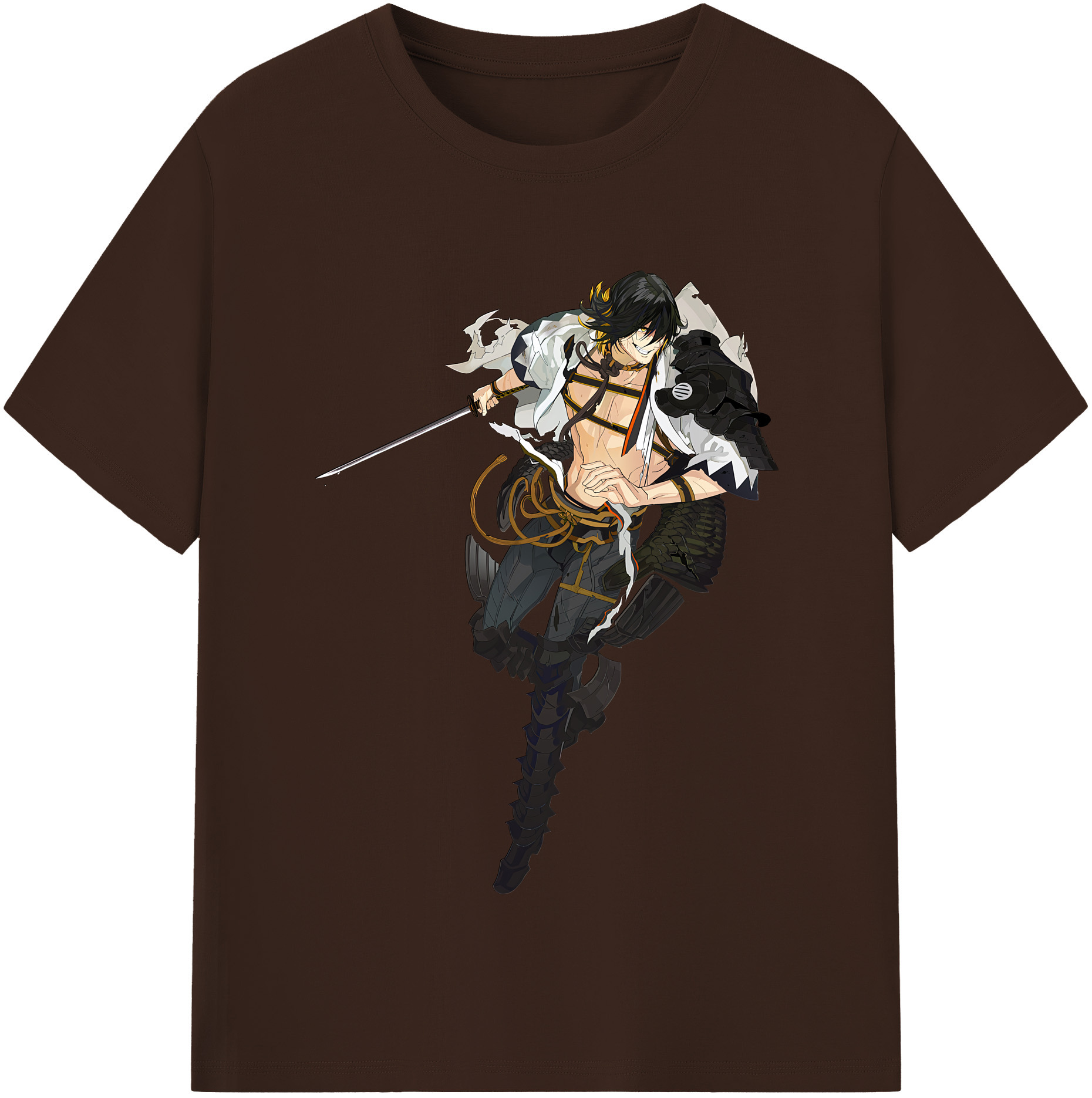（画像用） 刀剣乱舞 Touken Ranbu 綿100％半袖Tシャツ（フロントプリント）