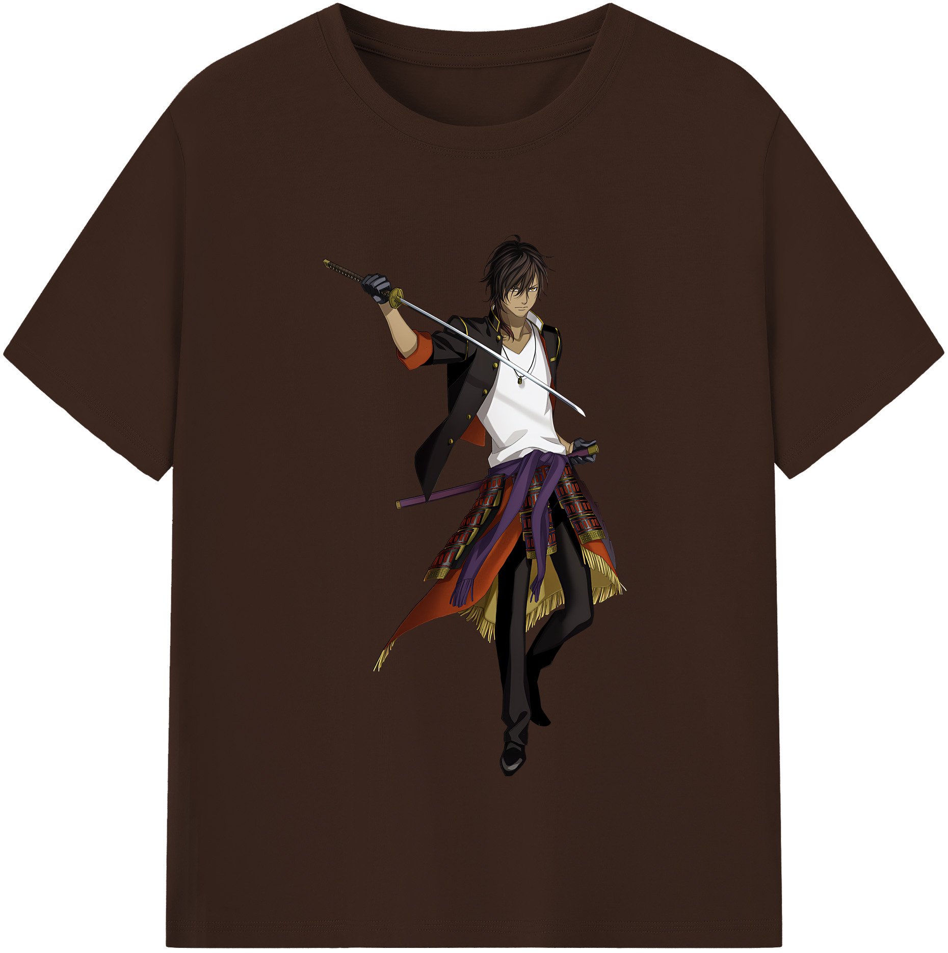 （画像用） 刀剣乱舞 Touken Ranbu 綿100％半袖Tシャツ（フロントプリント）