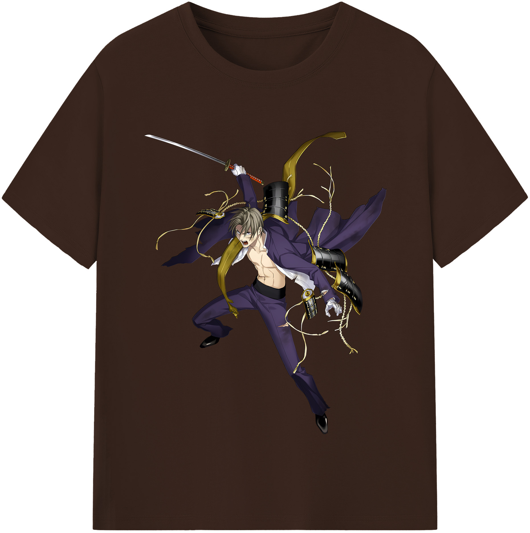 （画像用） 刀剣乱舞 Touken Ranbu 綿100％半袖Tシャツ（フロントプリント）
