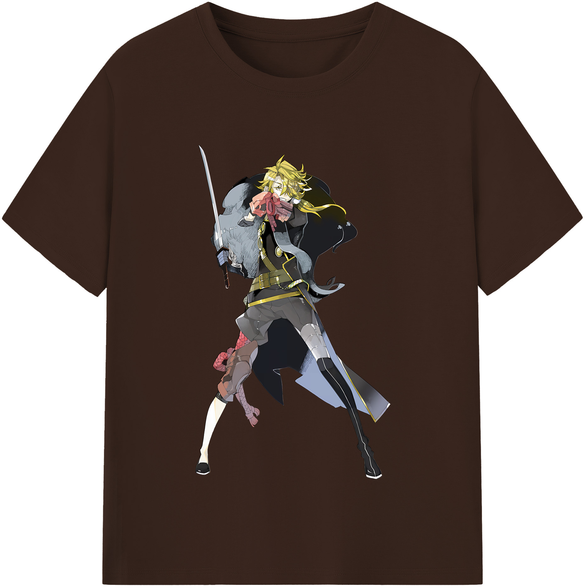 （画像用） 刀剣乱舞 Touken Ranbu 綿100％半袖Tシャツ（フロントプリント）