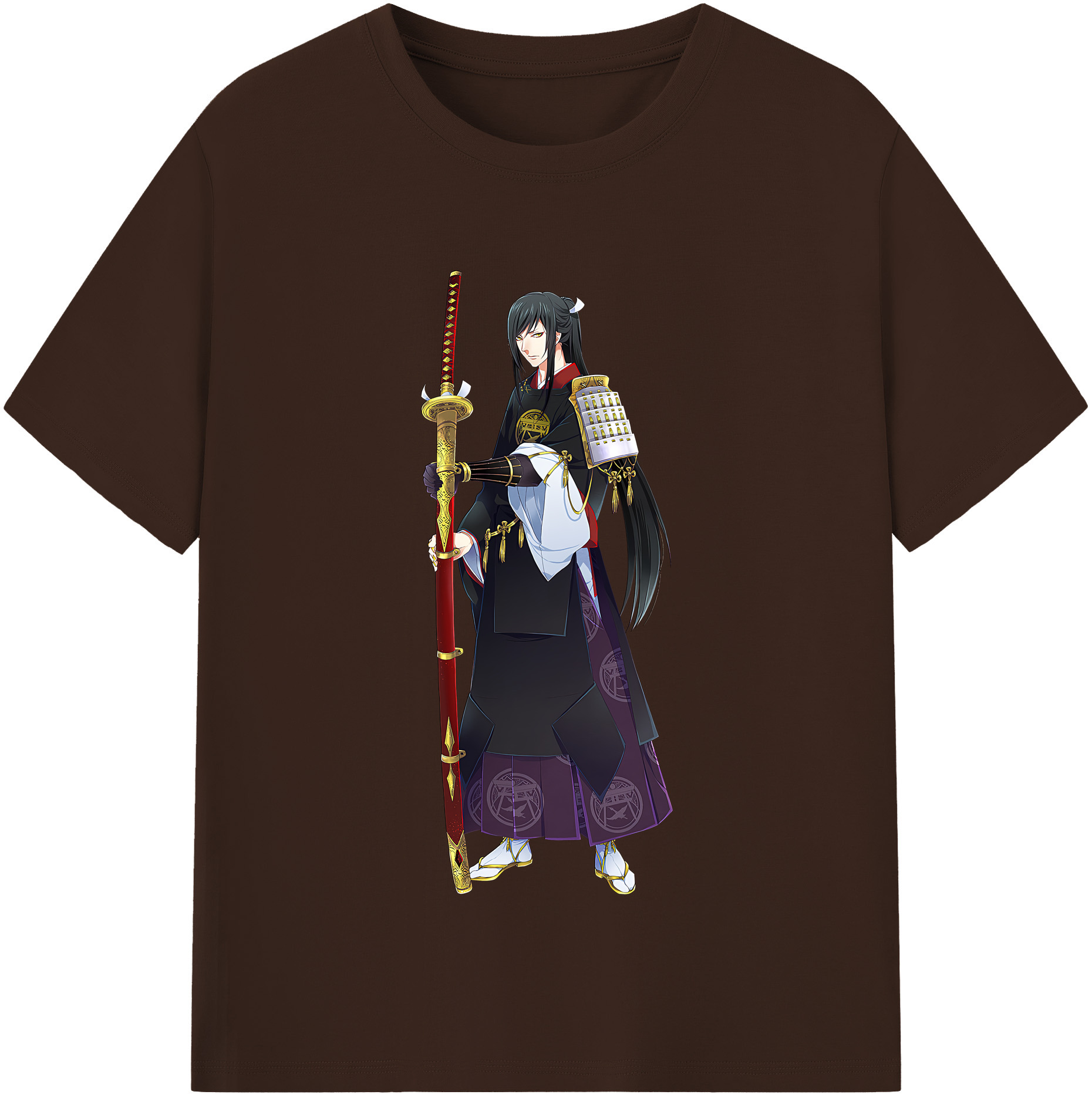 （画像用） 刀剣乱舞 Touken Ranbu 綿100％半袖Tシャツ（フロントプリント）