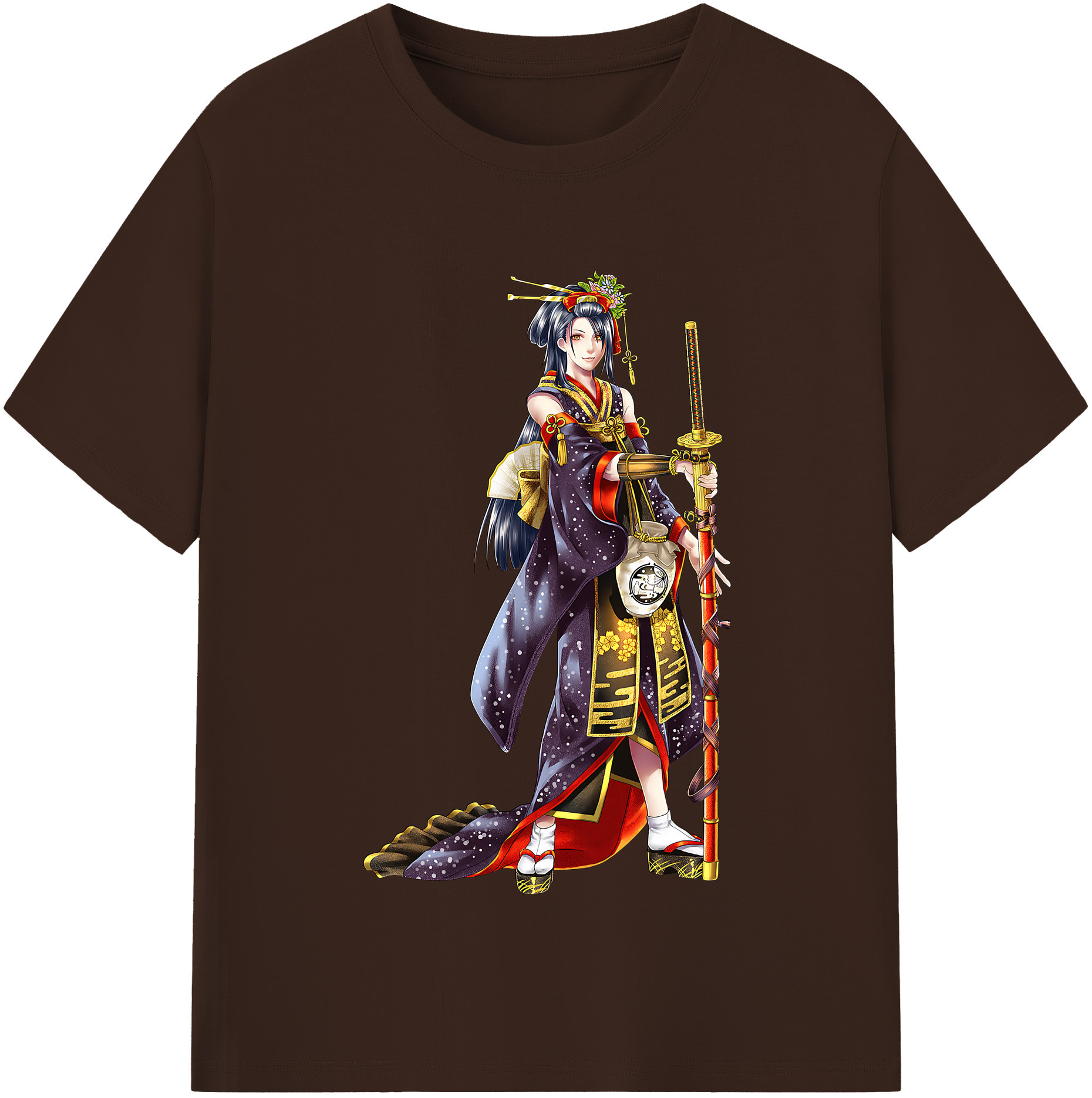 （画像用） 刀剣乱舞 Touken Ranbu 綿100％半袖Tシャツ（フロントプリント）