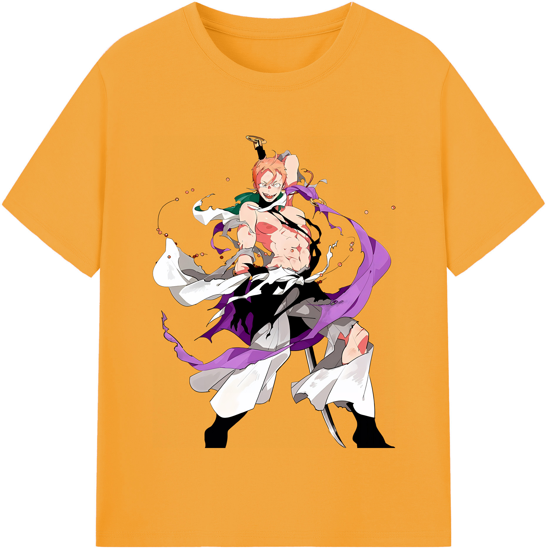（画像用） 刀剣乱舞 Touken Ranbu 綿100％半袖Tシャツ（フロントプリント）