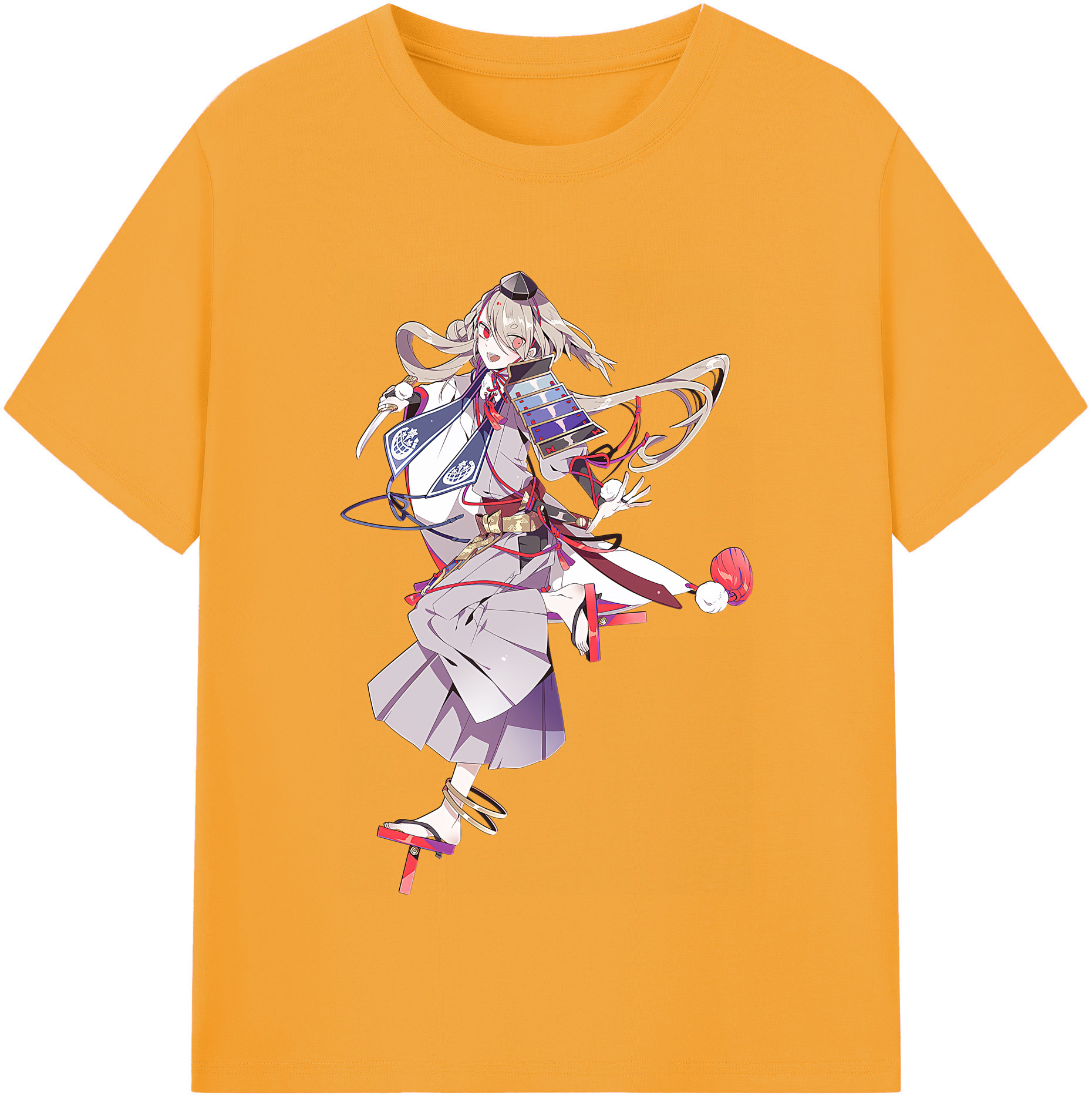 （画像用） 刀剣乱舞 Touken Ranbu 綿100％半袖Tシャツ（フロントプリント）