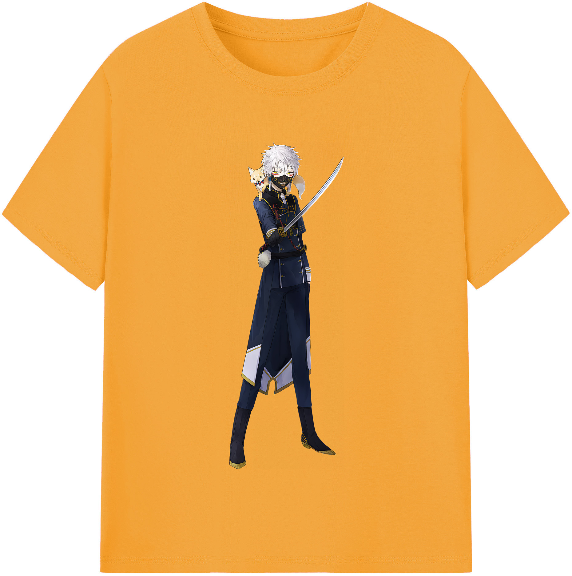 （画像用） 刀剣乱舞 Touken Ranbu 綿100％半袖Tシャツ（フロントプリント）