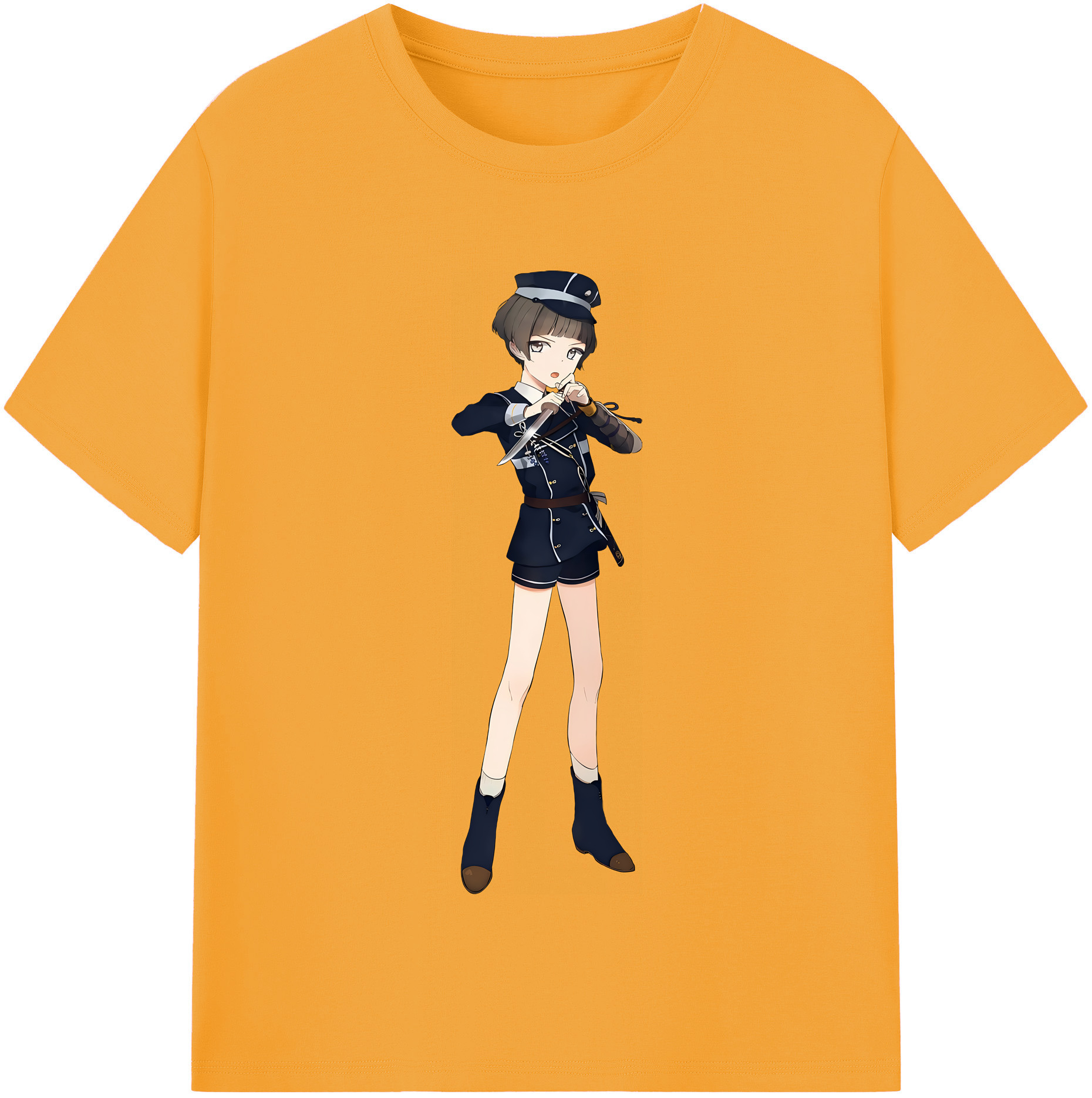 （画像用） 刀剣乱舞 Touken Ranbu 綿100％半袖Tシャツ（フロントプリント）