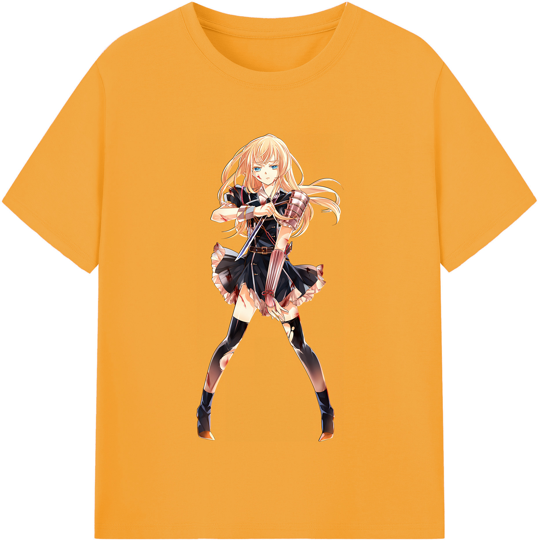 （画像用） 刀剣乱舞 Touken Ranbu 綿100％半袖Tシャツ（フロントプリント）