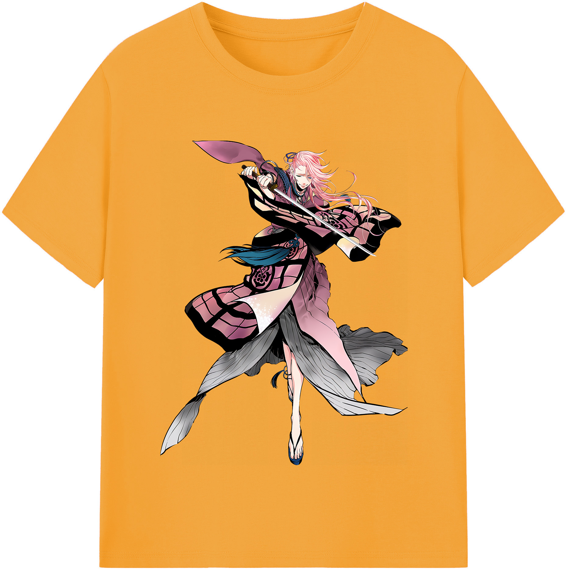 （画像用） 刀剣乱舞 Touken Ranbu 綿100％半袖Tシャツ（フロントプリント）